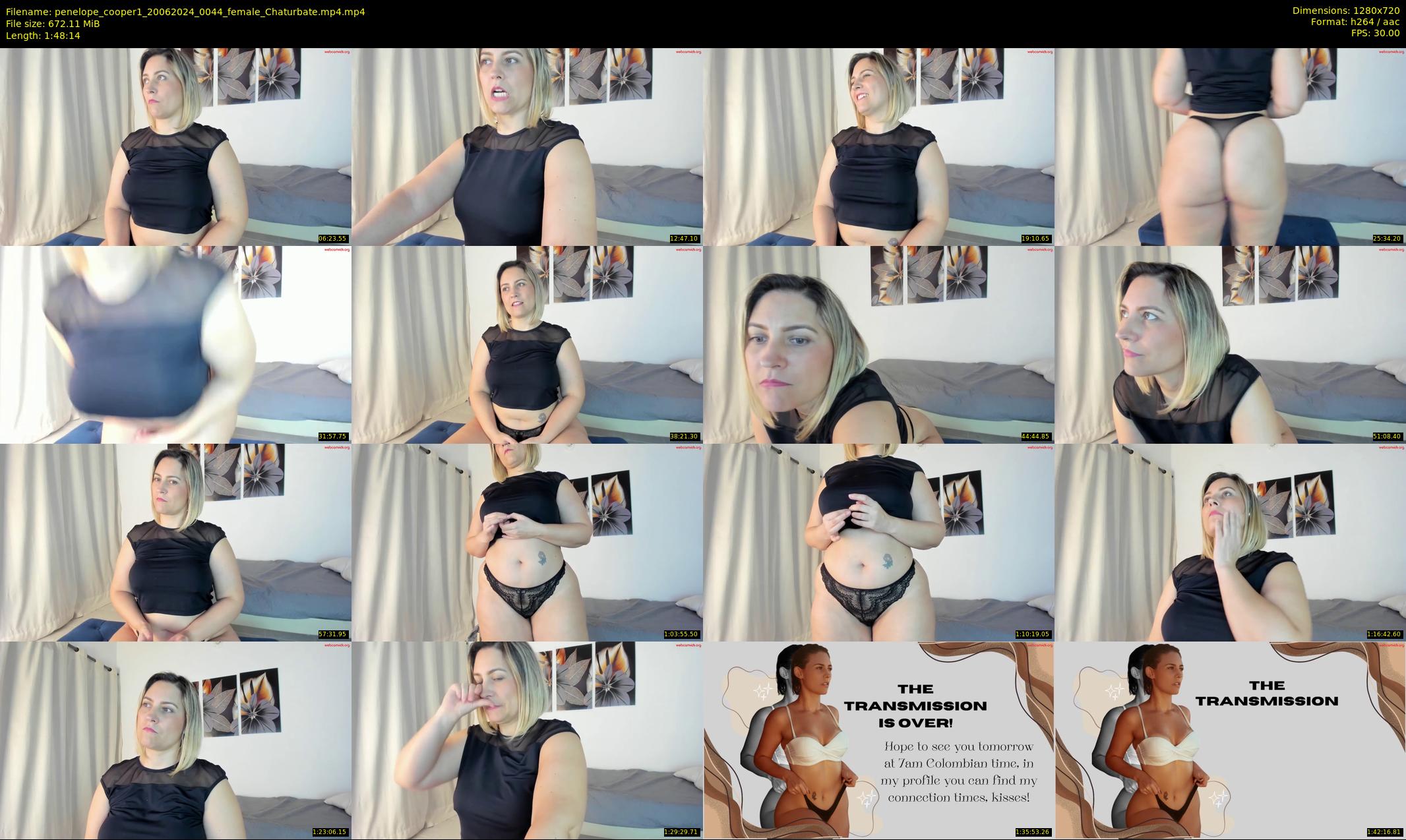 penelope_cooper1 — 109 minute Chaturbate female cam show recording, 720p, Jun 20, 2024