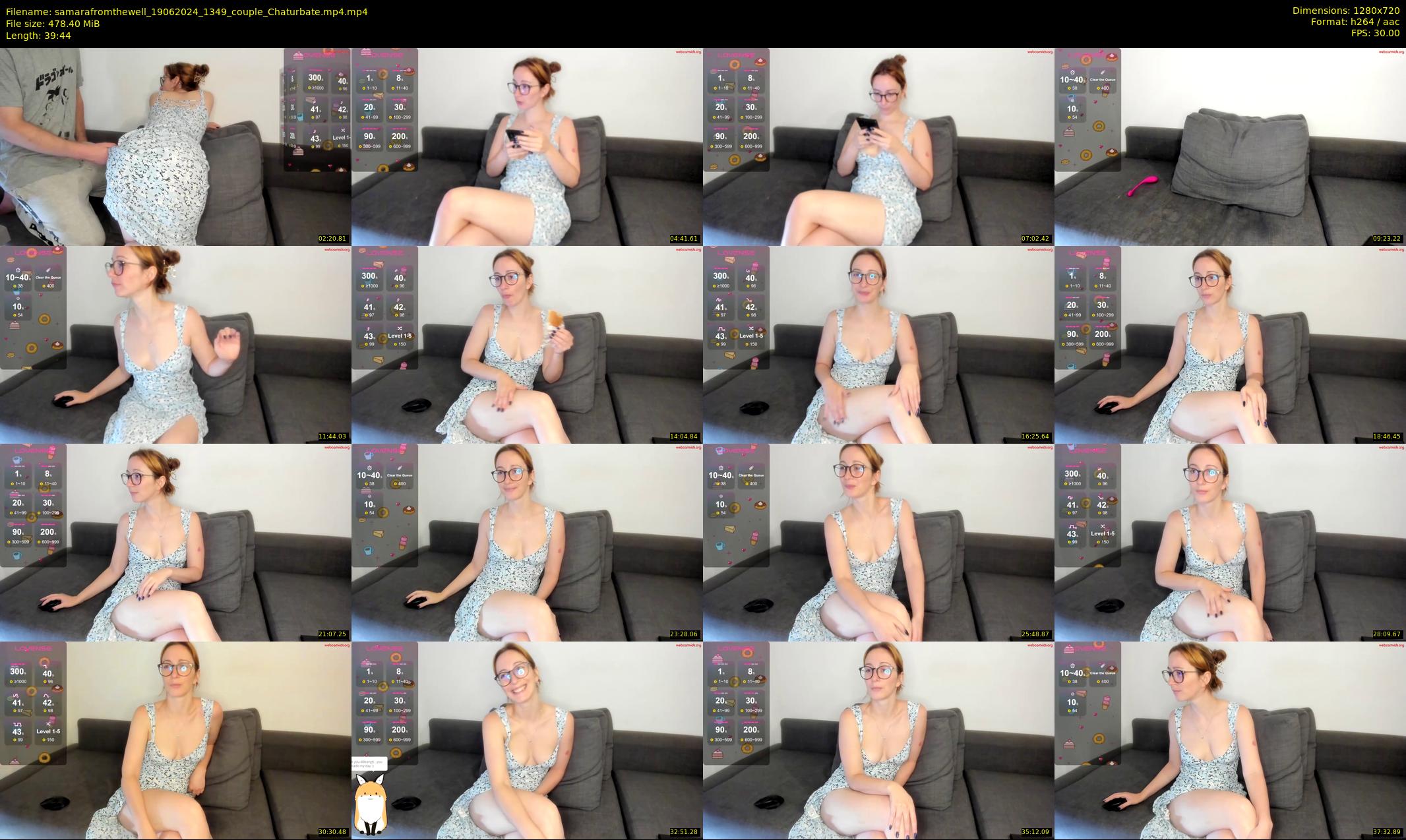 samarafromthewell — 40 minute Chaturbate female cam show recording, 720p, Jun 19, 2024