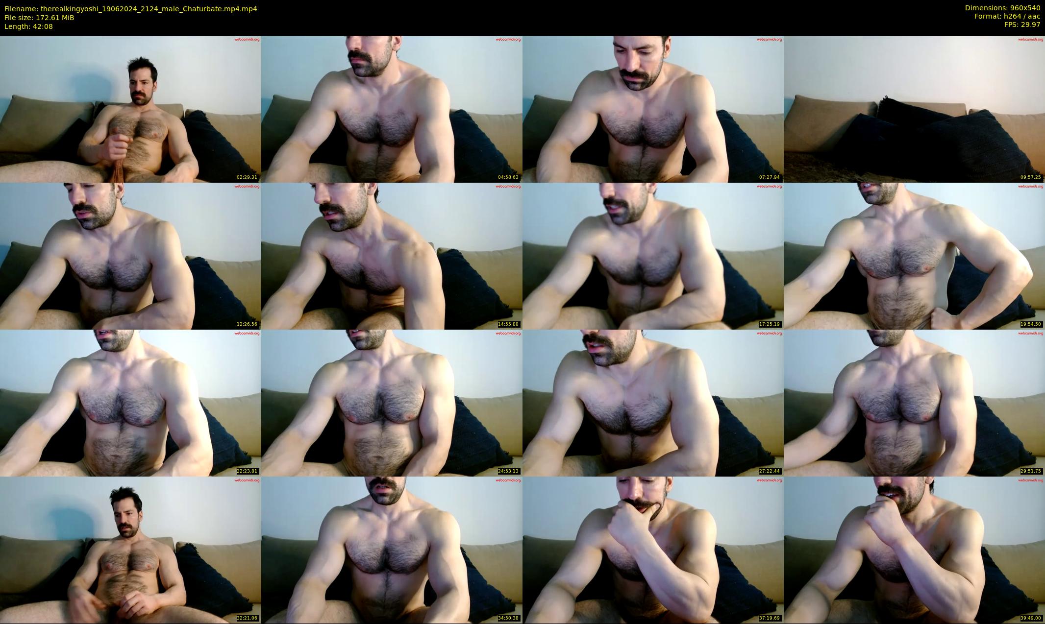 therealkingyoshi — 43 minute Chaturbate male cam show recording, 480p, Jun 19, 2024