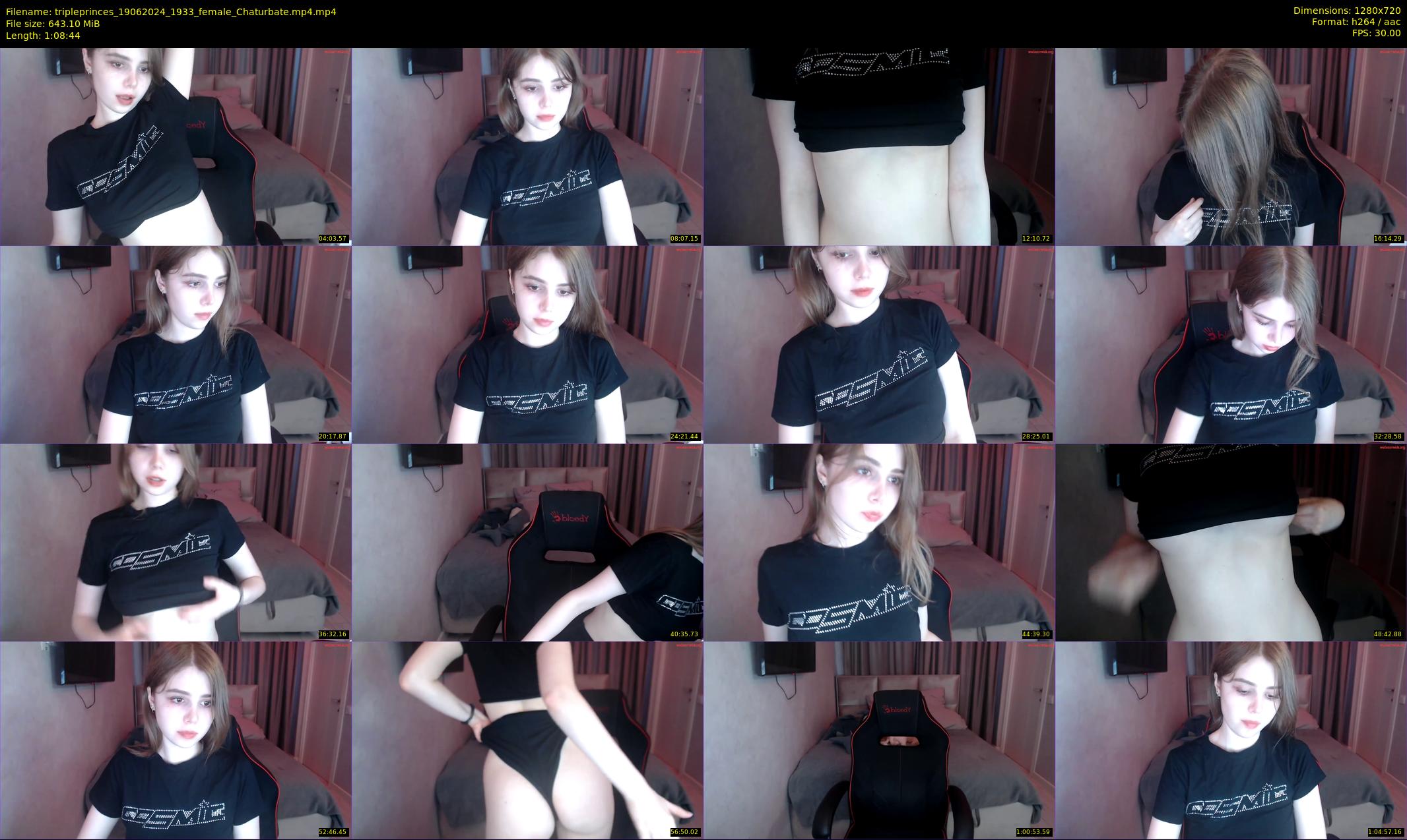 tripleprinces — 69 minute Chaturbate female cam show recording, 720p, Jun 19, 2024