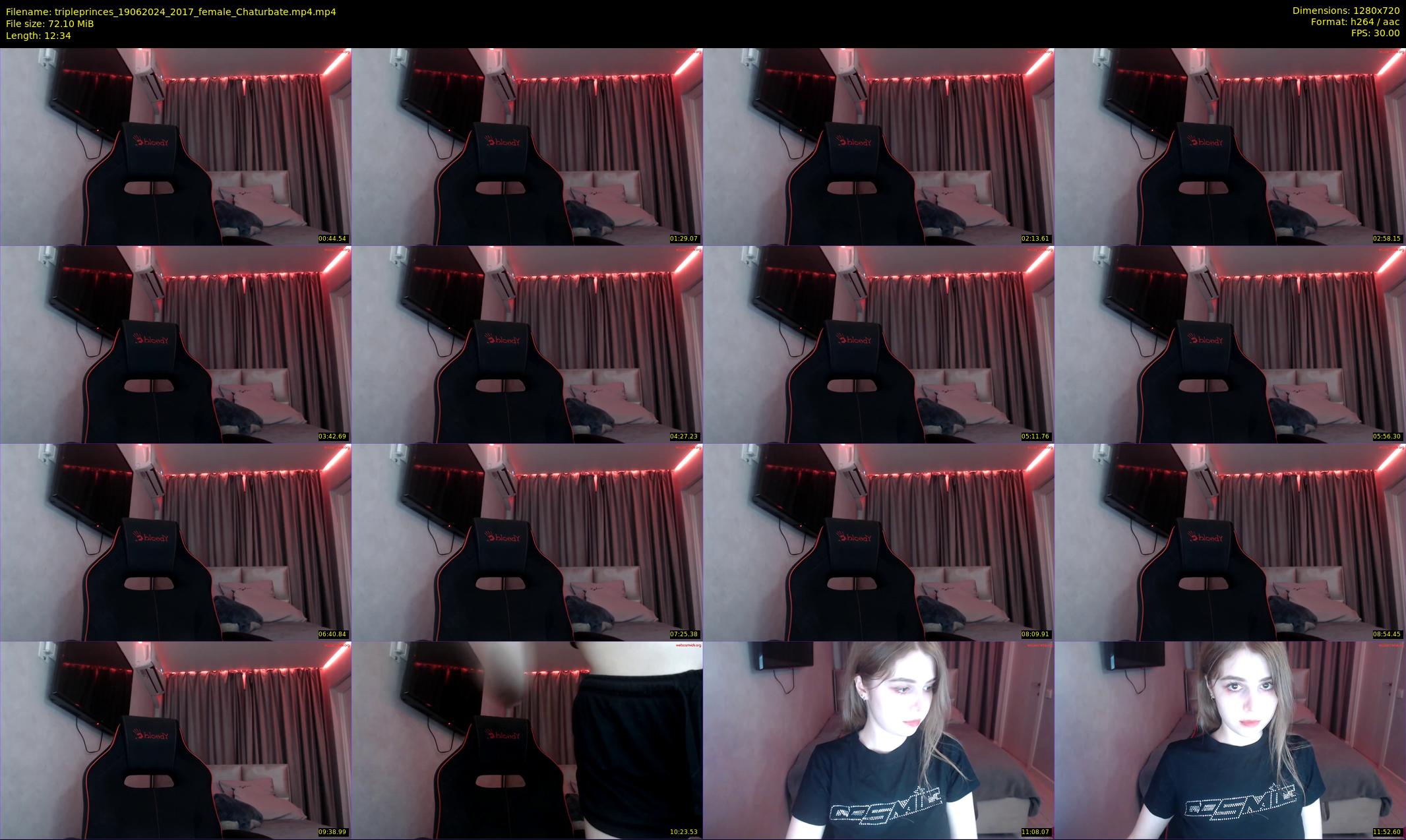 tripleprinces — 13 minute Chaturbate female cam show recording, 720p, Jun 19, 2024