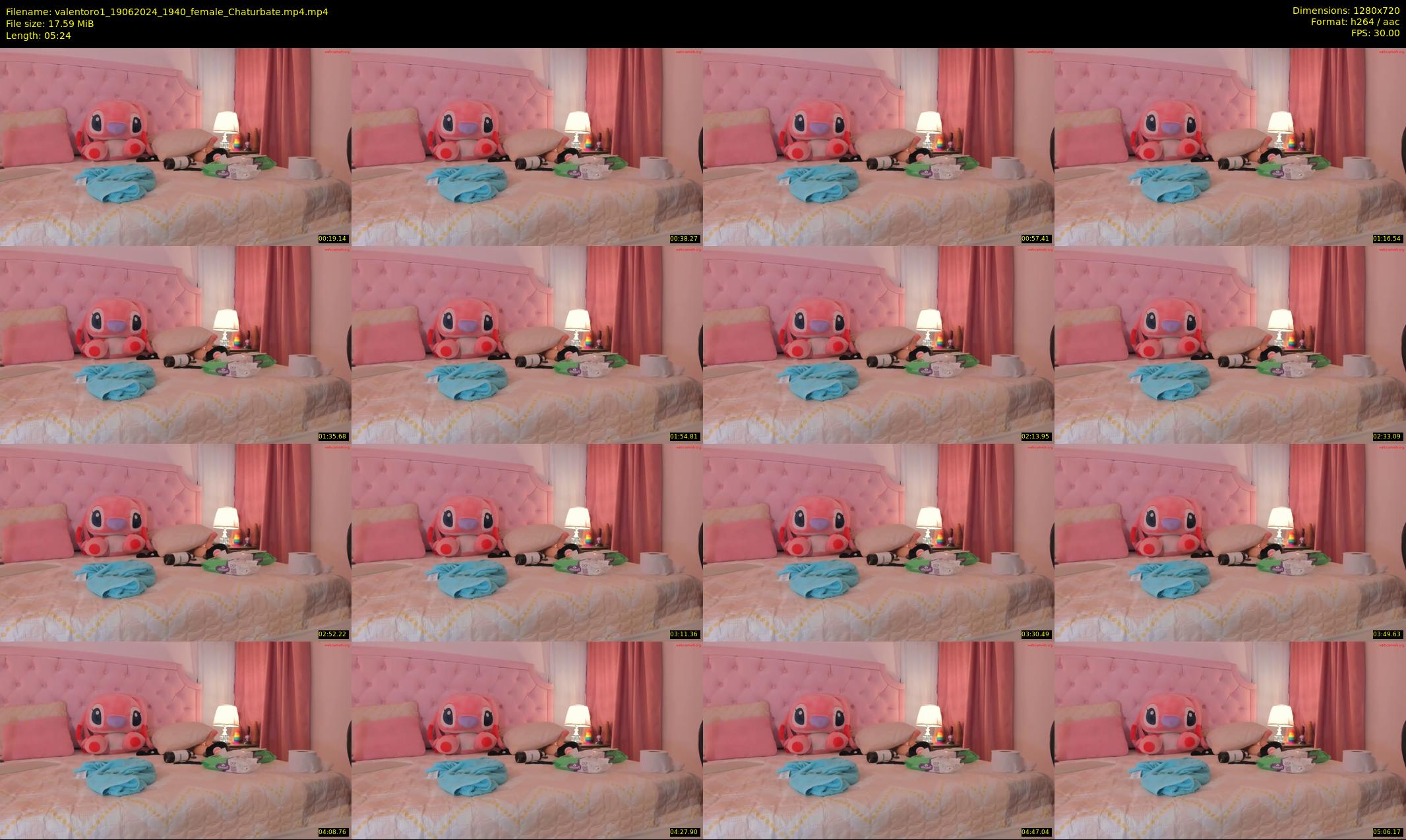 valentoro1 — 6 minute Chaturbate female cam show recording, 720p, Jun 19, 2024
