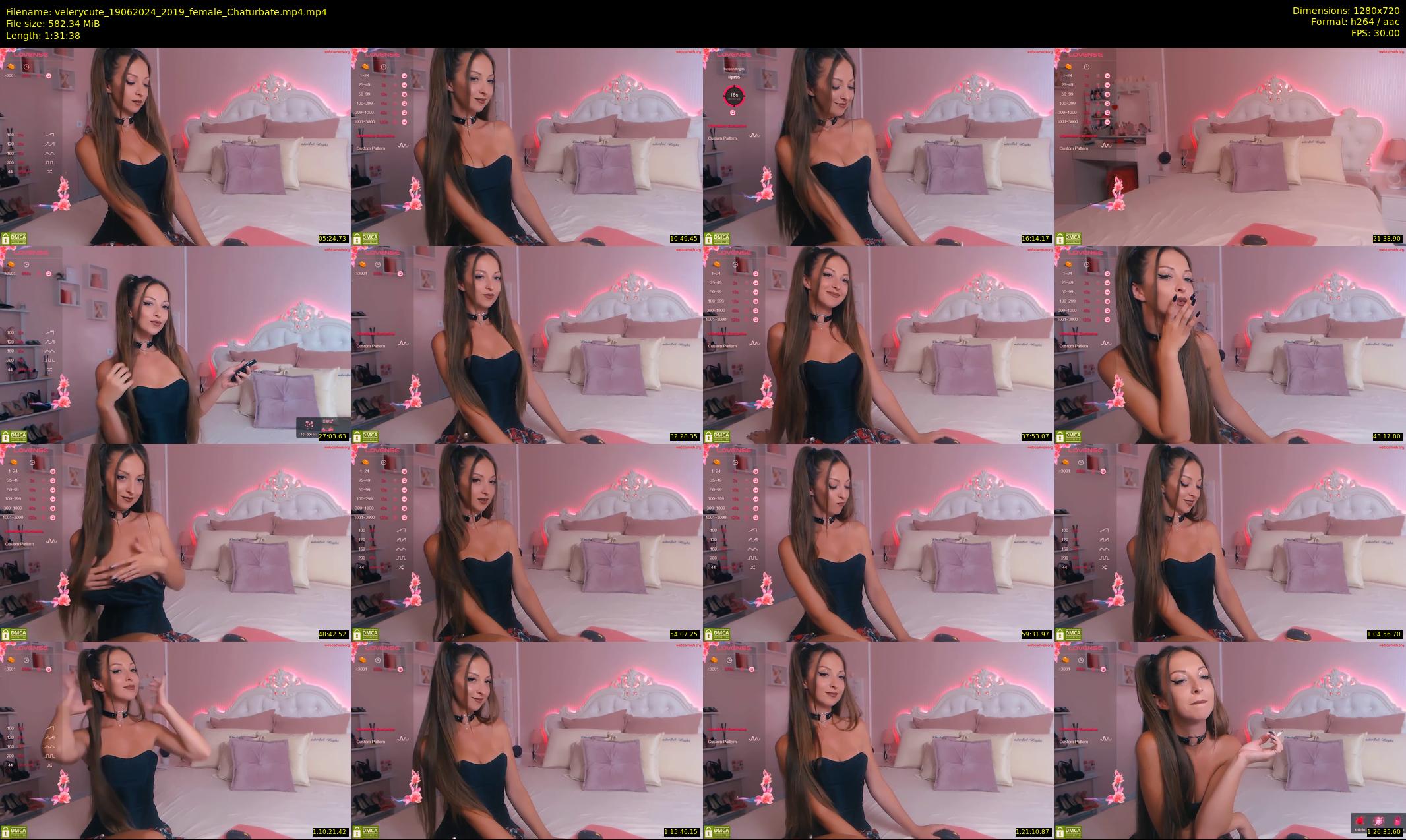 velerycute — 92 minute Chaturbate female cam show recording, 720p, Jun 19, 2024