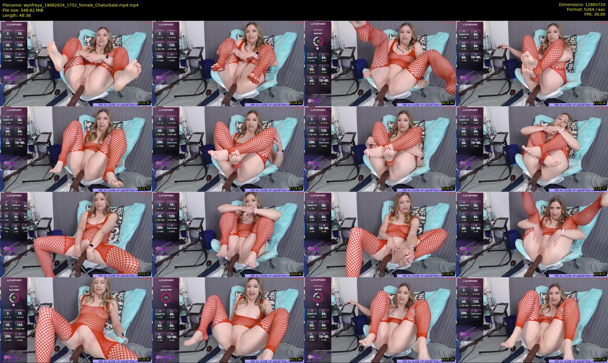 wynfreya — 49 minute Chaturbate female cam show recording, 720p, Jun 19, 2024