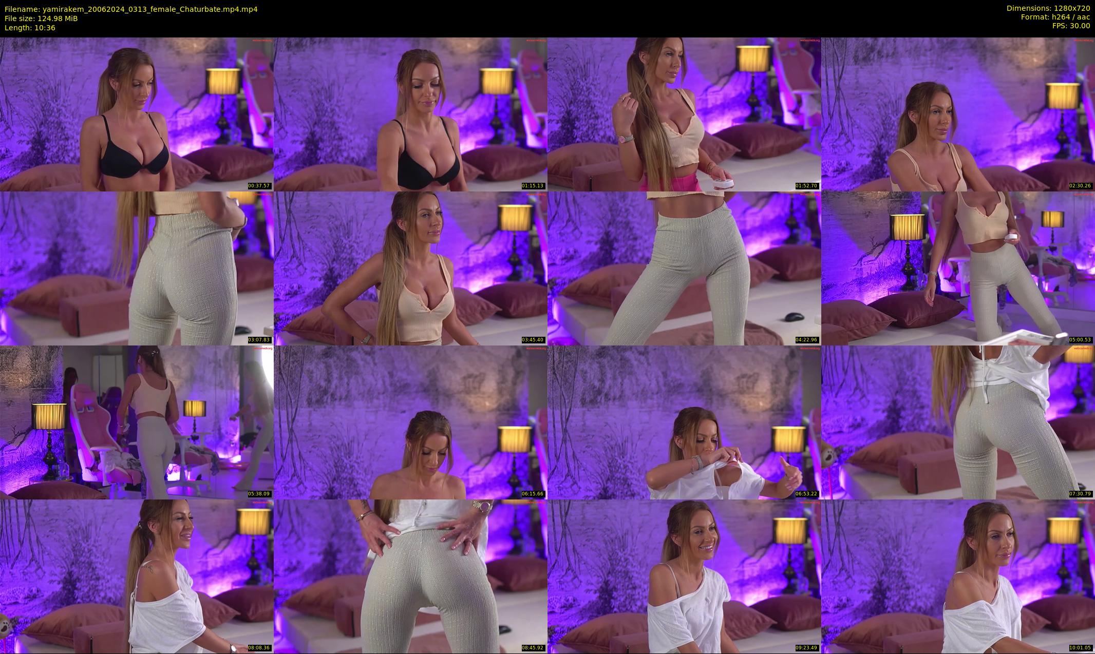 yamirakem — 11 minute Chaturbate female cam show recording, 720p, Jun 20, 2024