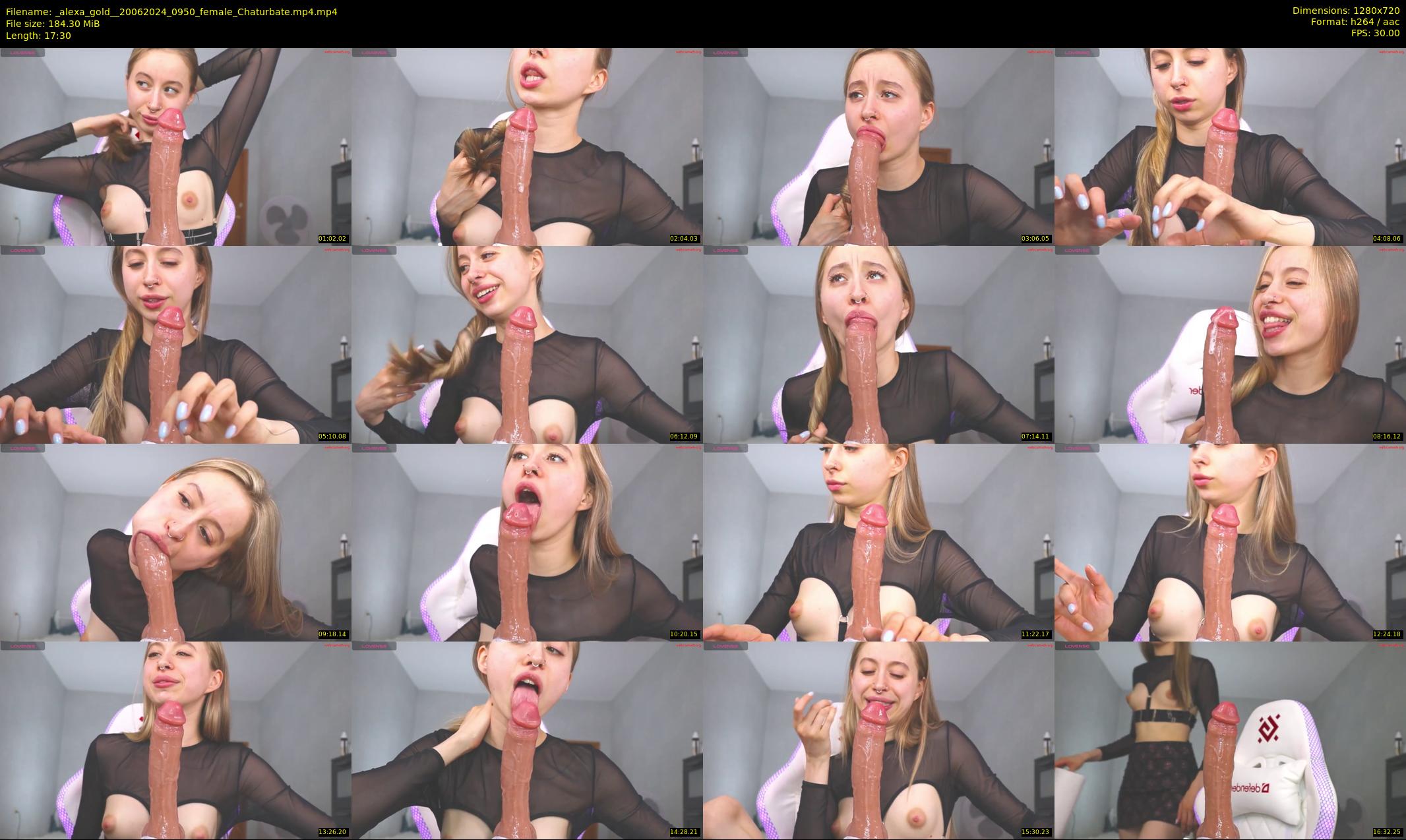 _alexa_gold_ — 18 minute Chaturbate female cam show recording, 720p, Jun 20, 2024