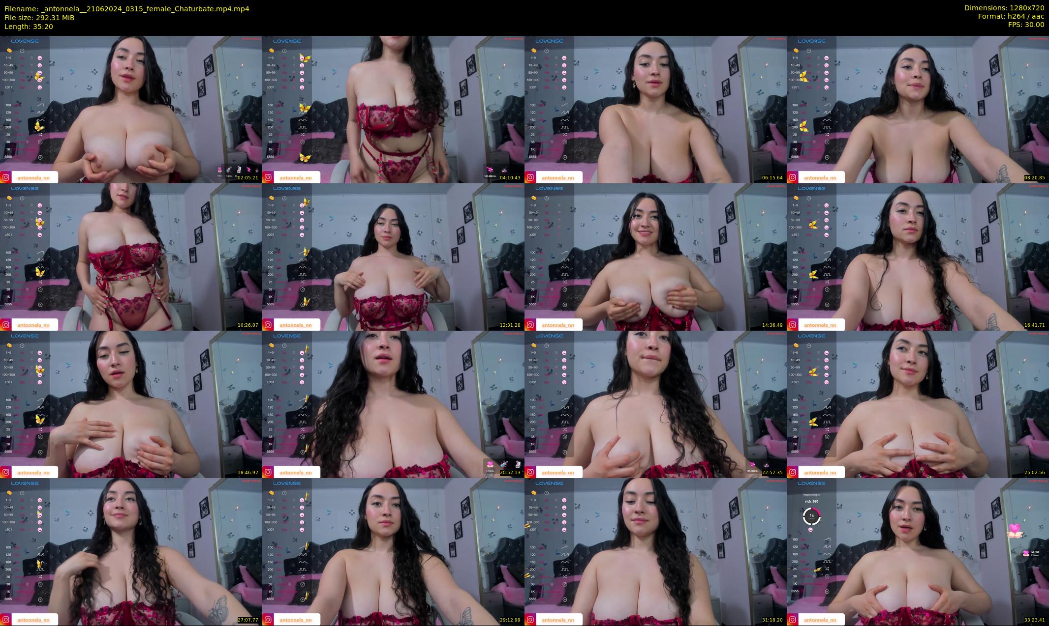 _antonnela_ — 36 minute Chaturbate female cam show recording, 720p, Jun 21, 2024