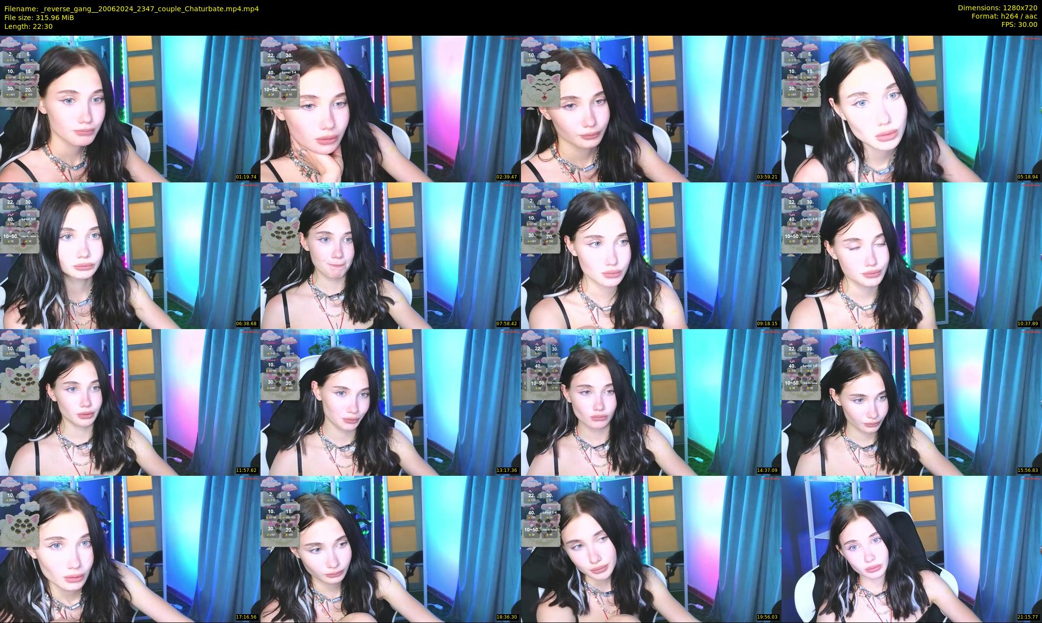 _reverse_gang_ — 23 minute Chaturbate couple cam show recording, 720p, Jun 20, 2024