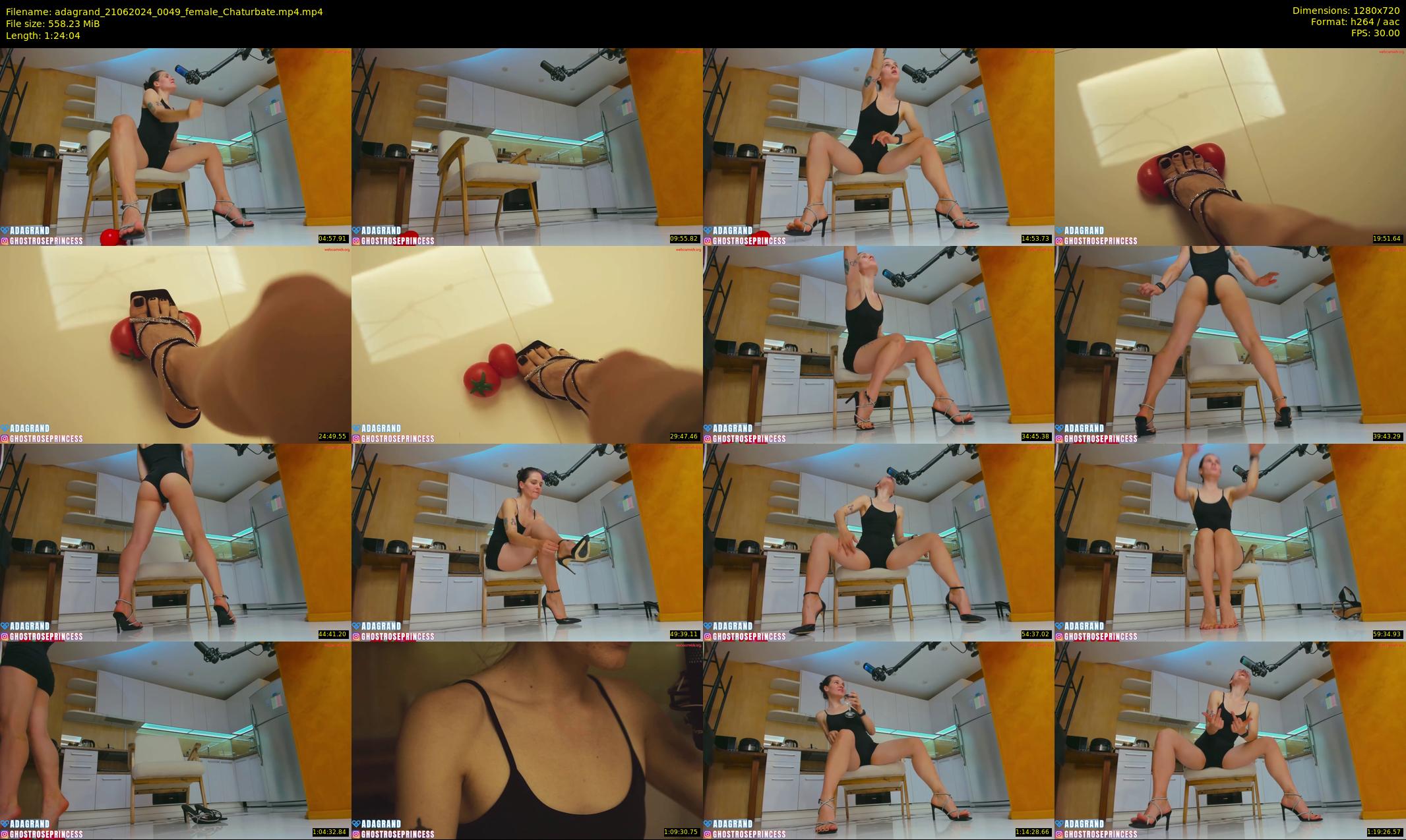 adagrand — 85 minute Chaturbate female cam show recording, 720p, Jun 21, 2024