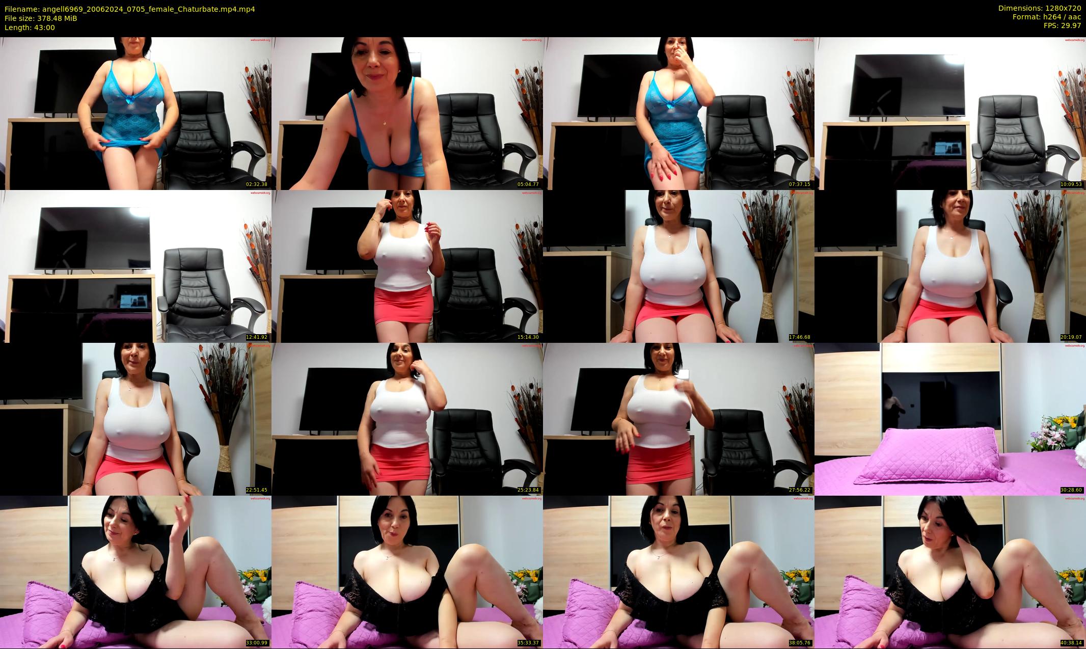 angell6969 — 43 minute Chaturbate female cam show recording, 720p, Jun 20, 2024