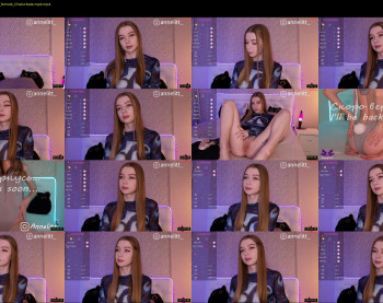 annelitt — 124 minute Chaturbate female cam show recording, 720p, Jun 20, 2024