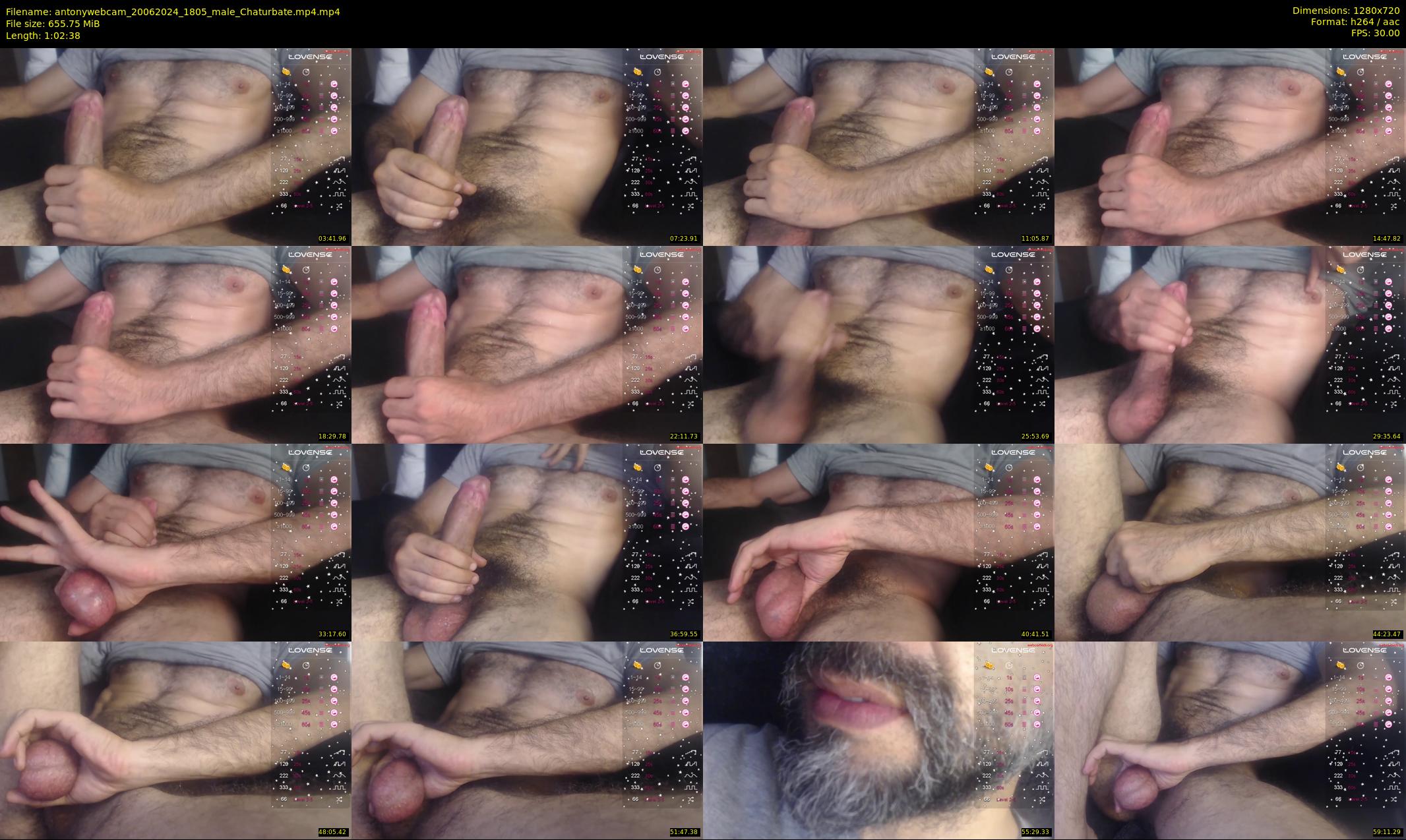 antonywebcam — 63 minute Chaturbate male cam show recording, 720p, Jun 20, 2024
