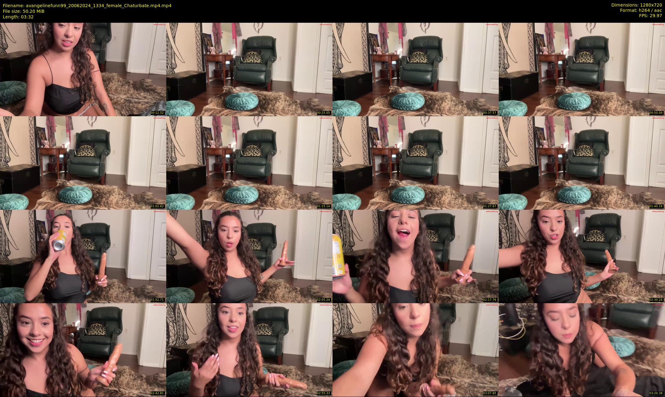 avangelinefunn99 — 4 minute Chaturbate female cam show recording, 720p, Jun 20, 2024