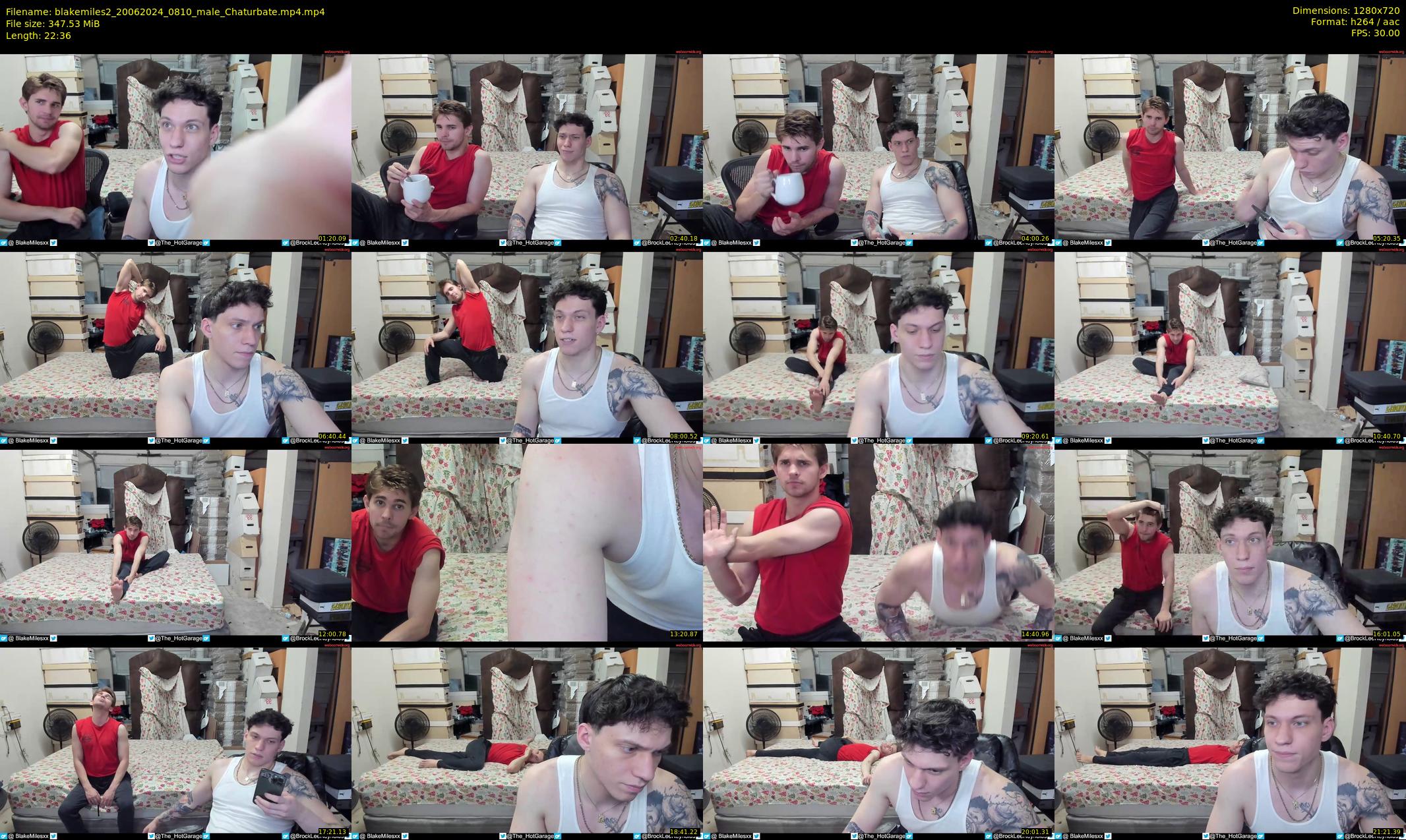 blakemiles2 — 23 minute Chaturbate male cam show recording, 720p, Jun 20, 2024