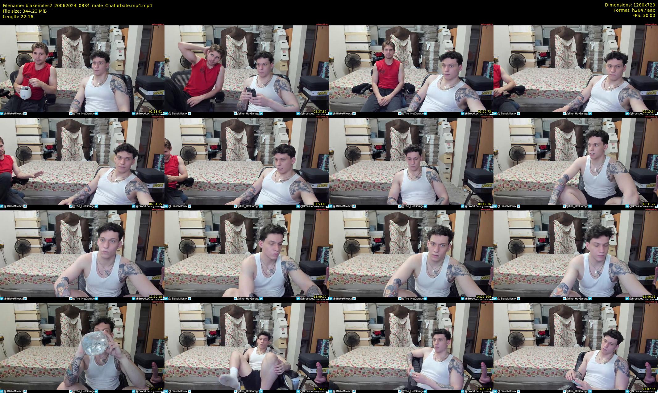 blakemiles2 — 23 minute Chaturbate male cam show recording, 720p, Jun 20, 2024