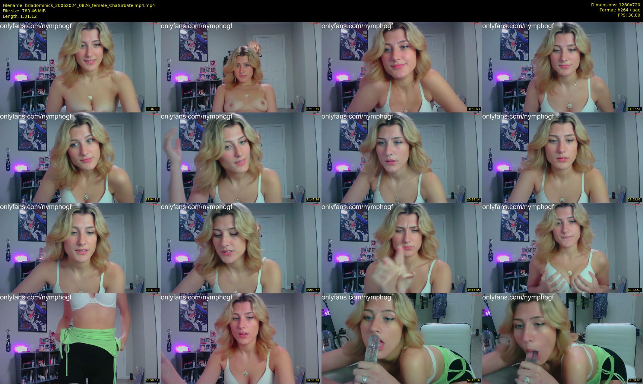 briadominick — 62 minute Chaturbate couple cam show recording, 720p, Jun 20, 2024