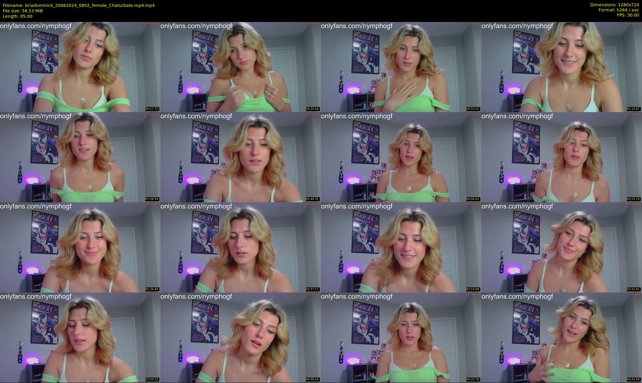 briadominick — 5 minute Chaturbate couple cam show recording, 720p, Jun 20, 2024