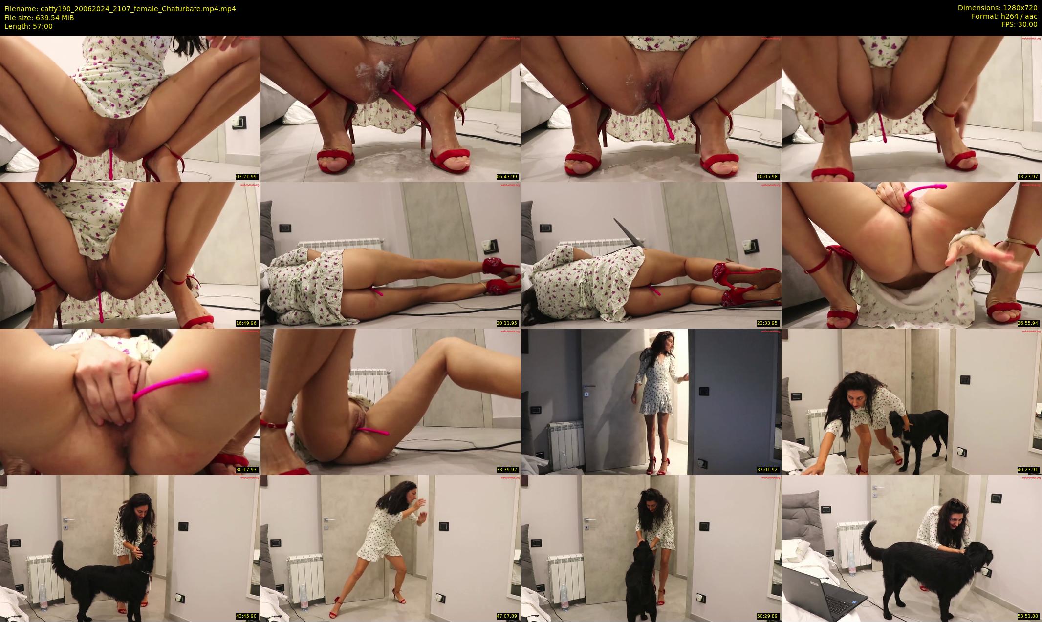 catty190 — 57 minute Chaturbate female cam show recording, 720p, Jun 20, 2024