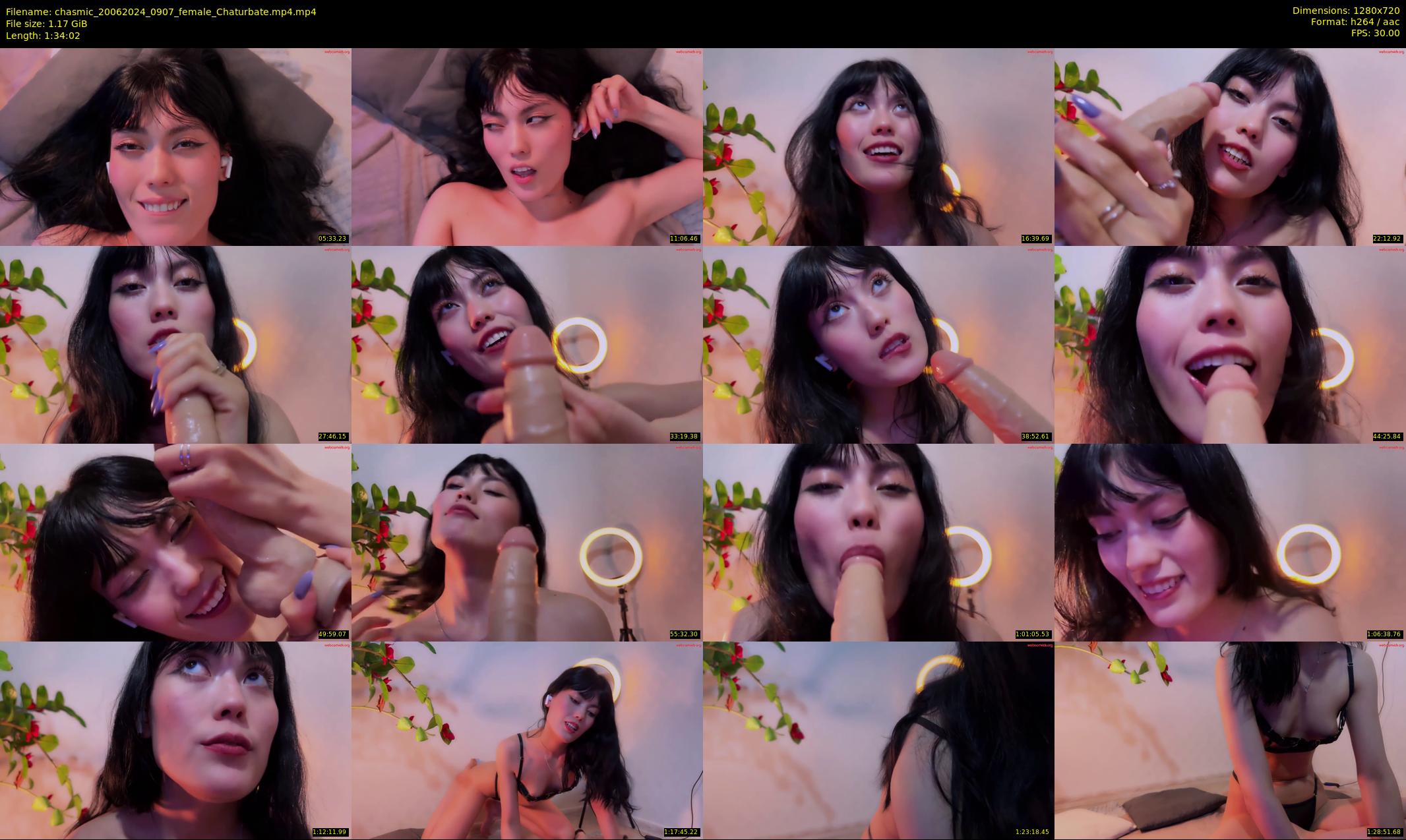 chasmic — 95 minute Chaturbate female cam show recording, 720p, Jun 20, 2024