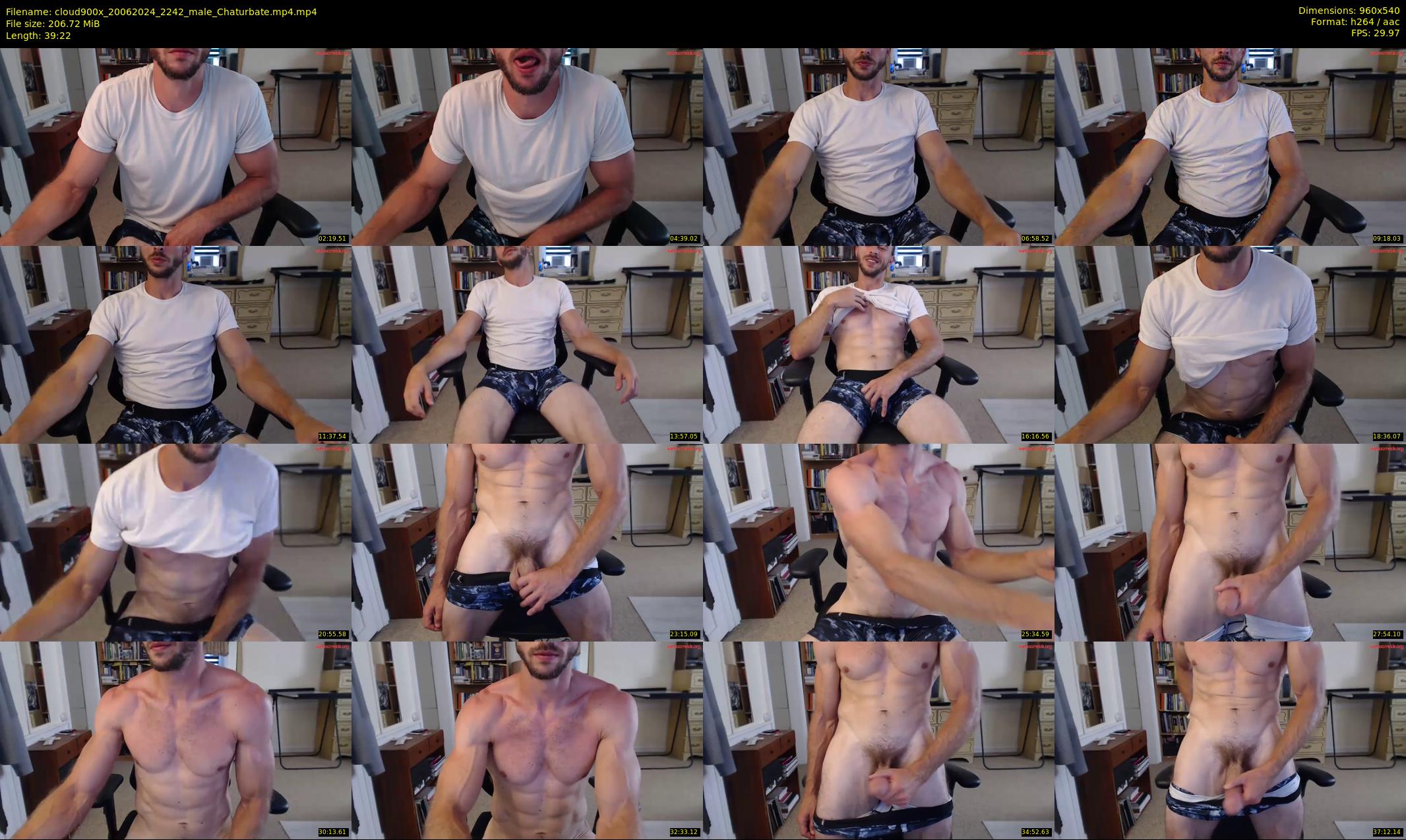 cloud900x — 40 minute Chaturbate male cam show recording, 480p, Jun 20, 2024