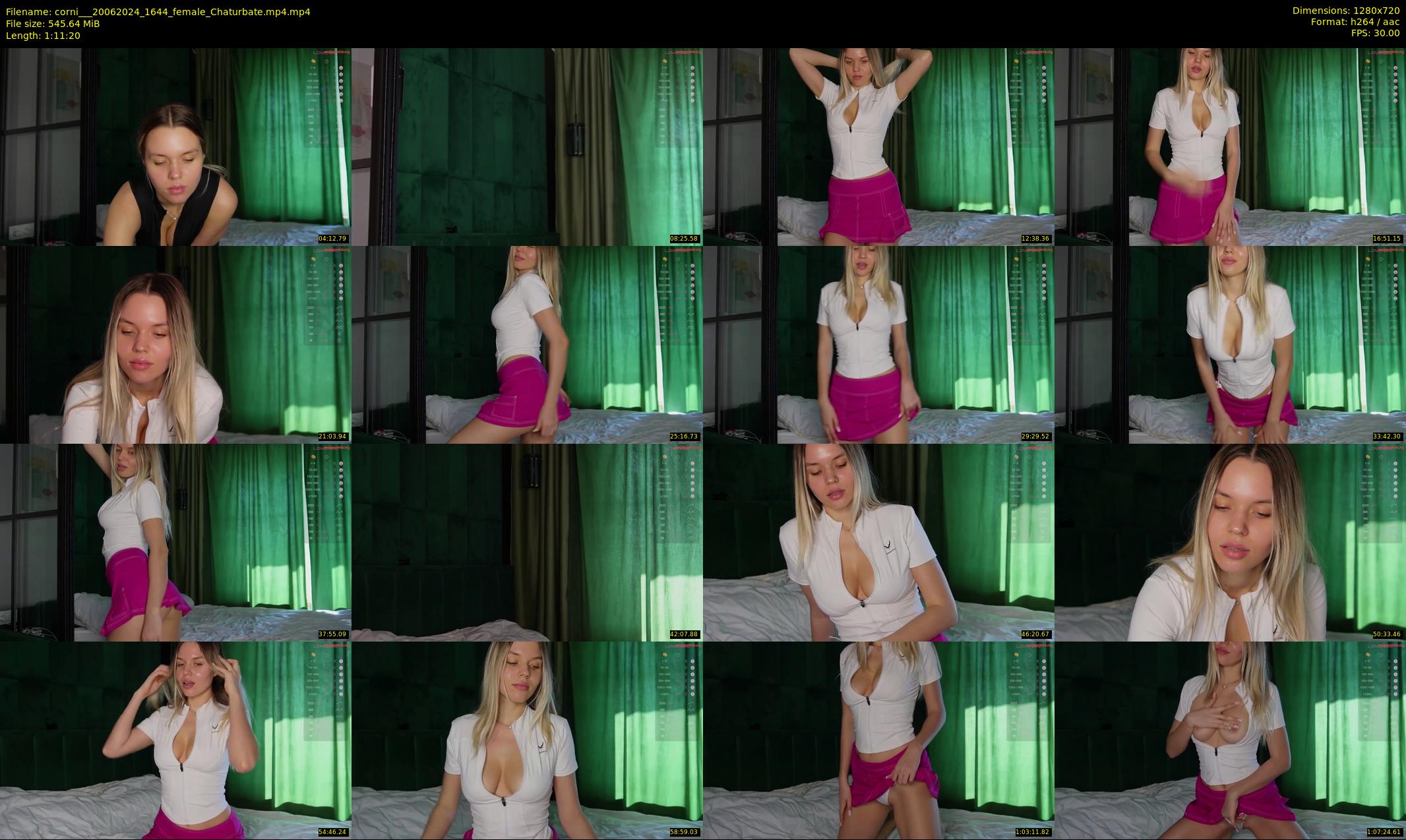 corni__ — 72 minute Chaturbate female cam show recording, 720p, Jun 20, 2024