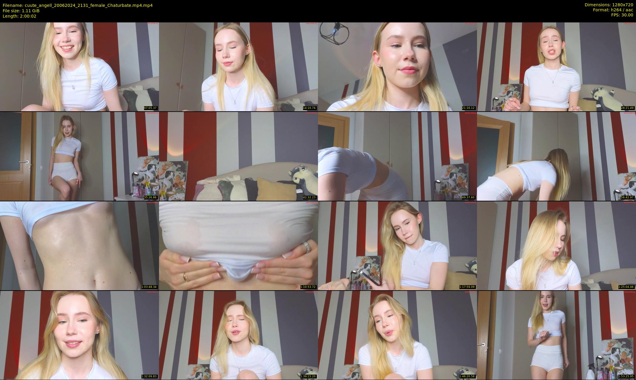 cuute_angell — 121 minute Chaturbate female cam show recording, 720p, Jun 20, 2024