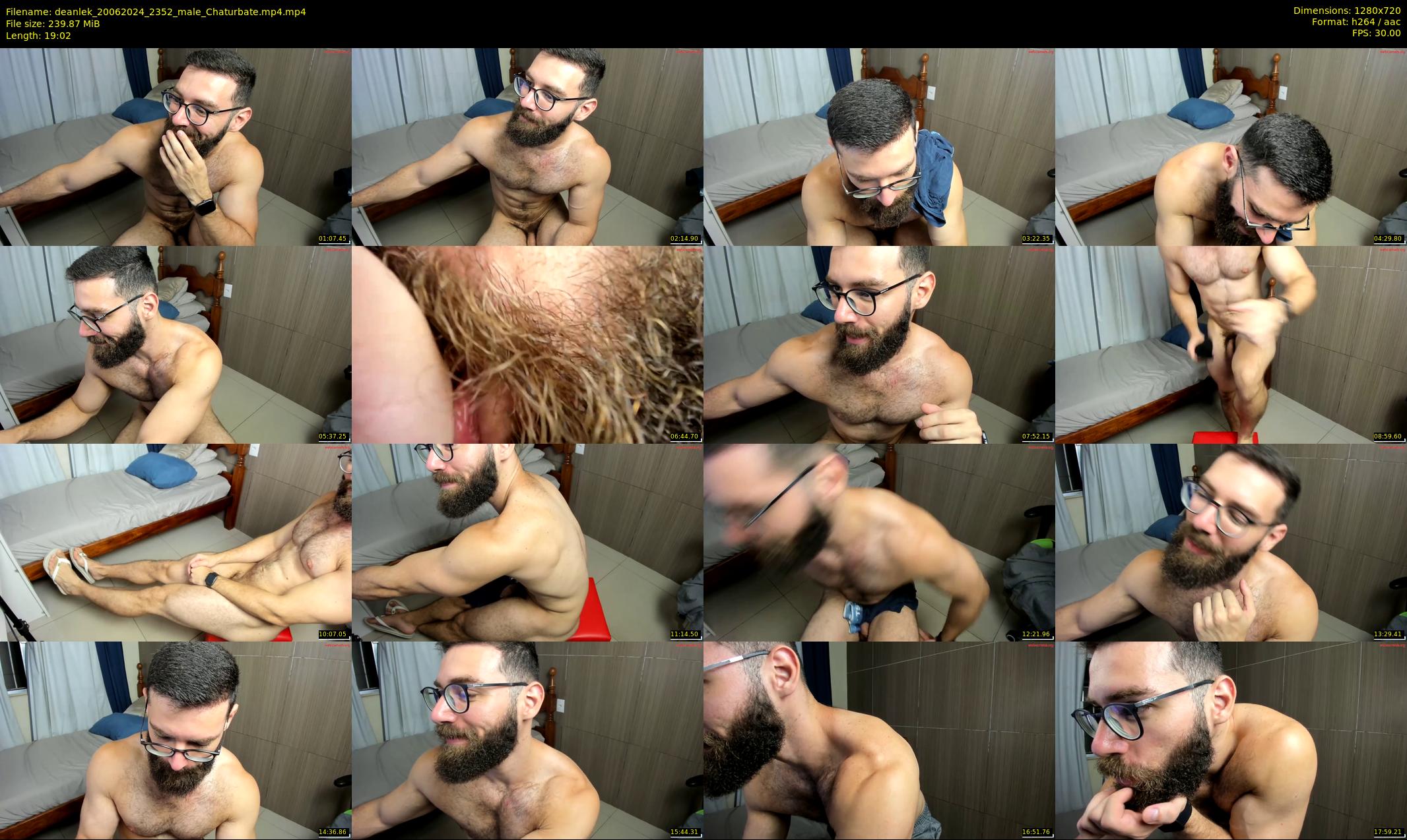 deanlek — 20 minute Chaturbate male cam show recording, 720p, Jun 20, 2024