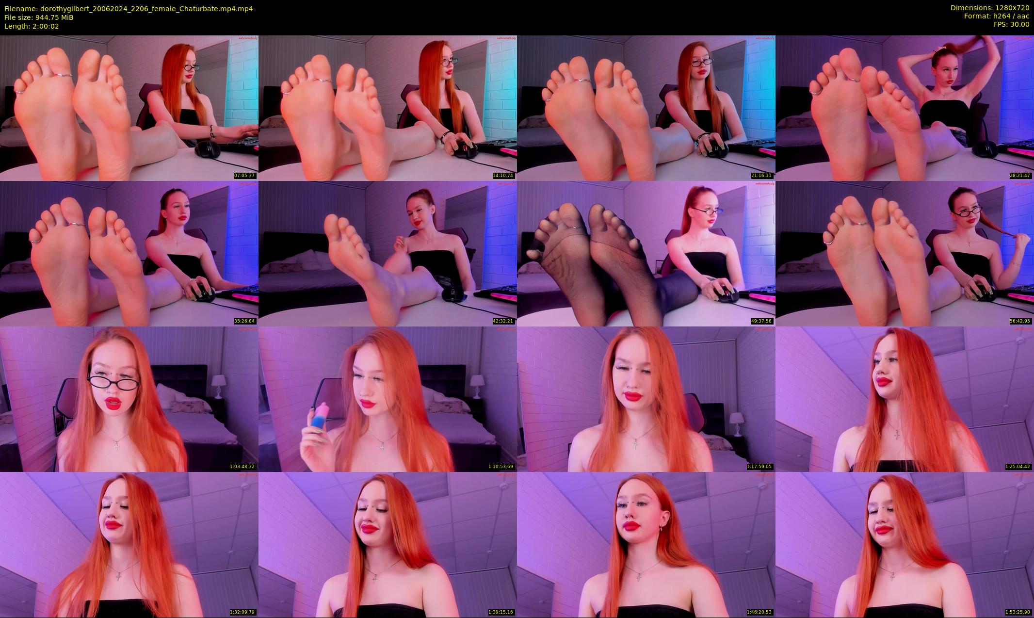 dorothygilbert — 121 minute Chaturbate female cam show recording, 720p, Jun 20, 2024