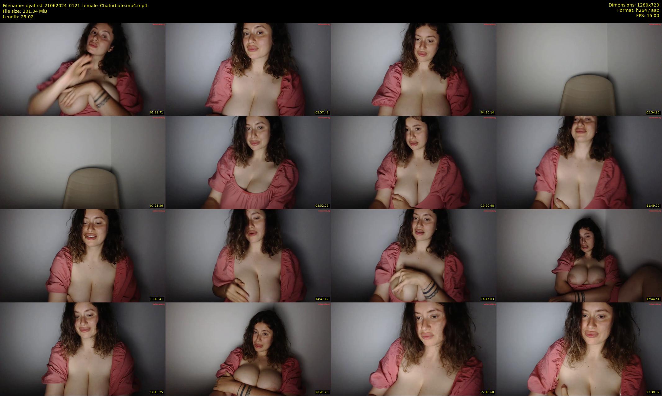 dyafirst — 26 minute Chaturbate female cam show recording, 720p, Jun 21, 2024