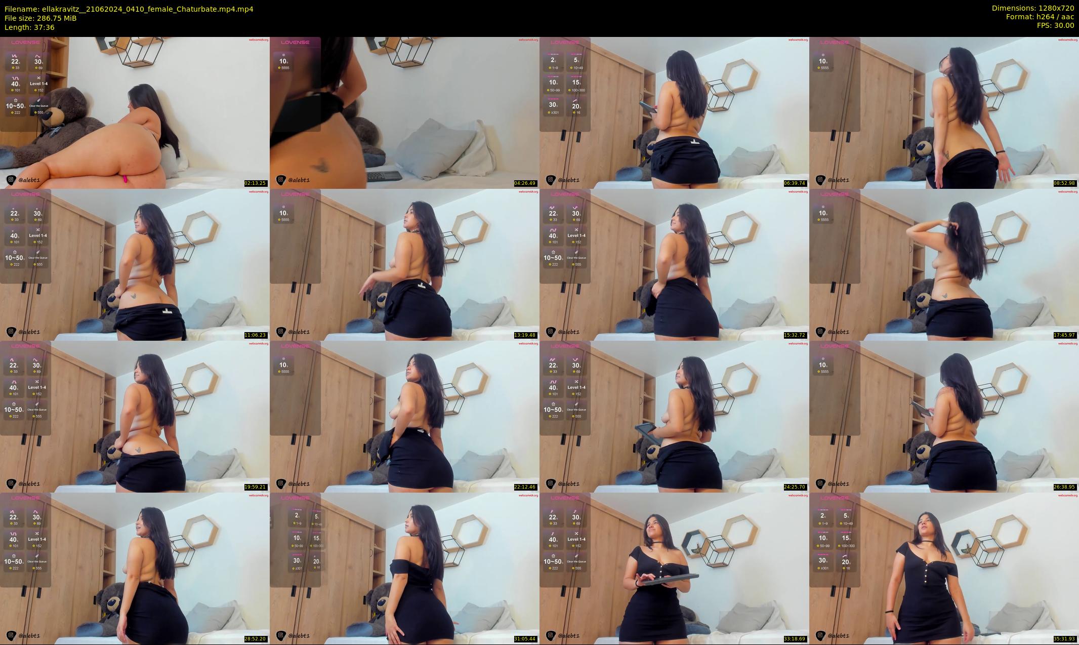ellakravitz_ — 38 minute Chaturbate female cam show recording, 720p, Jun 21, 2024