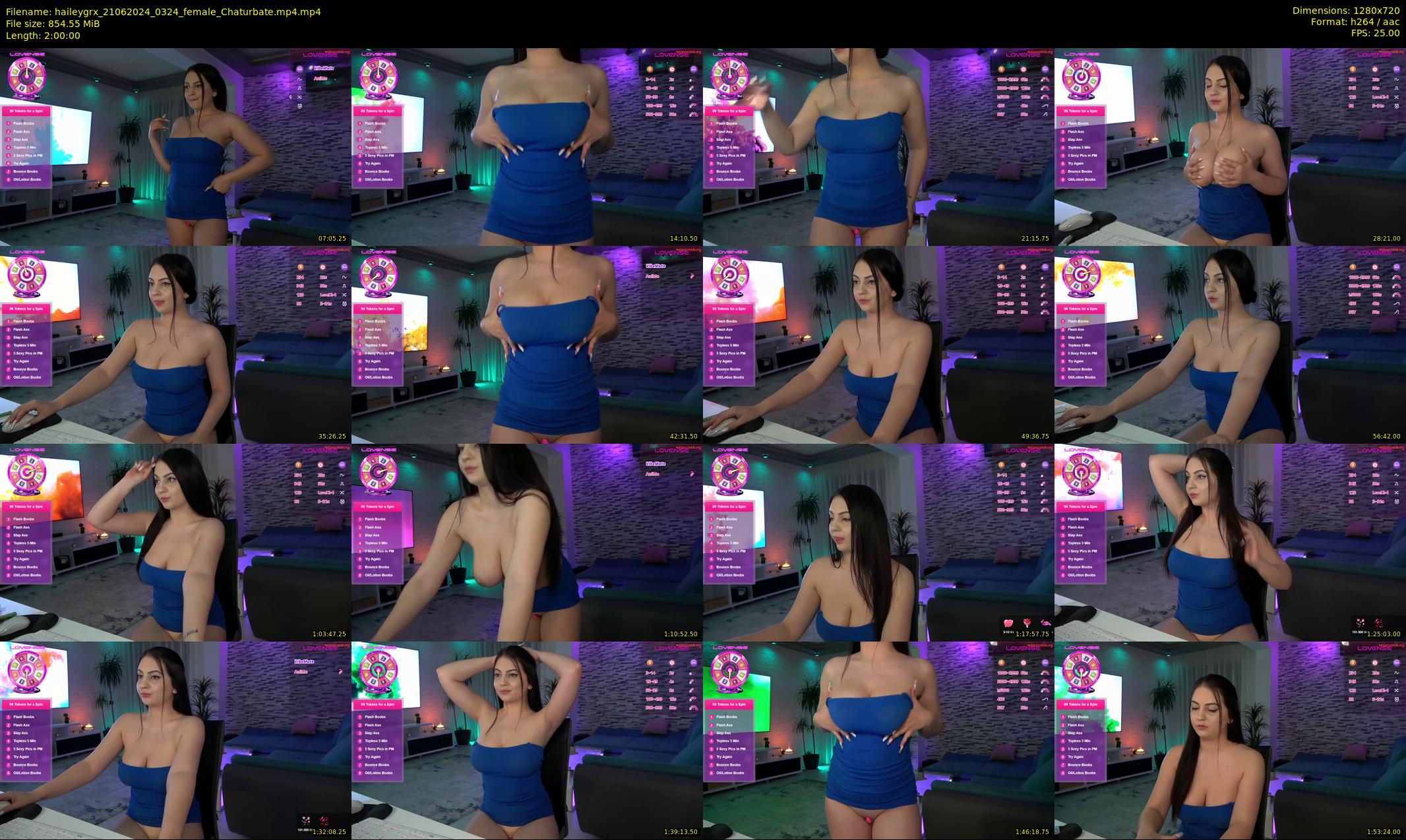 haileygrx — 120 minute Chaturbate female cam show recording, 720p, Jun 21, 2024