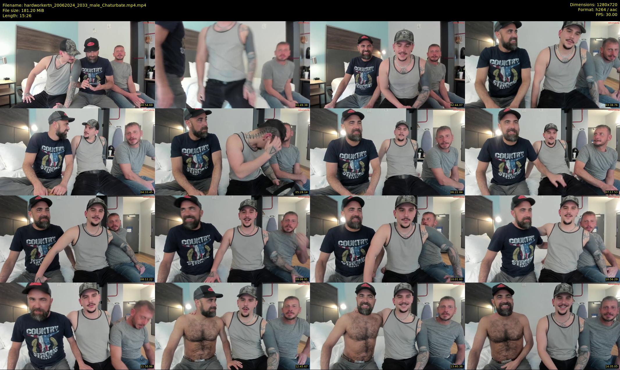 hardworkertn — 16 minute Chaturbate male cam show recording, 720p, Jun 20, 2024