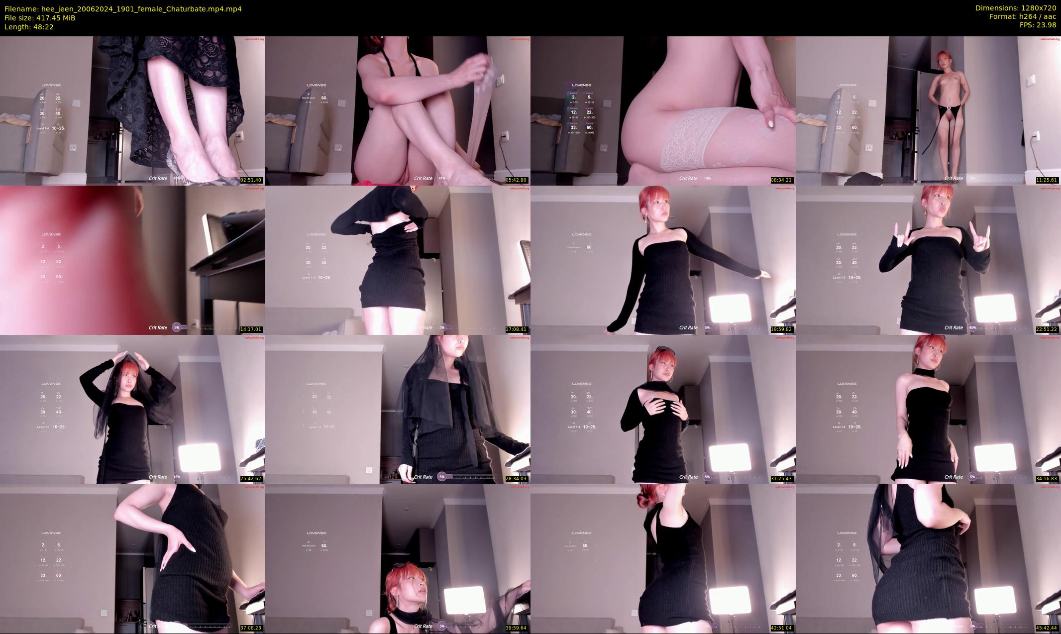 hee_jeen — 49 minute Chaturbate female cam show recording, 720p, Jun 20, 2024