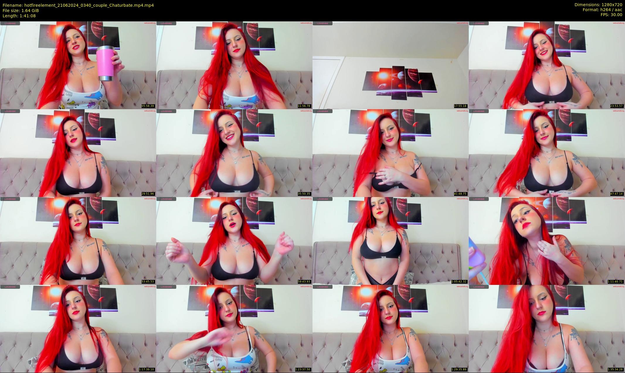 hotfireelement — 102 minute Chaturbate couple cam show recording, 720p, Jun 21, 2024