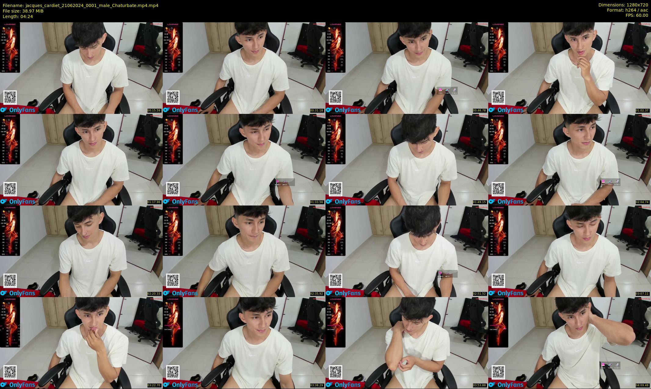 jacques_cardiet — 5 minute Chaturbate male cam show recording, 720p, Jun 21, 2024