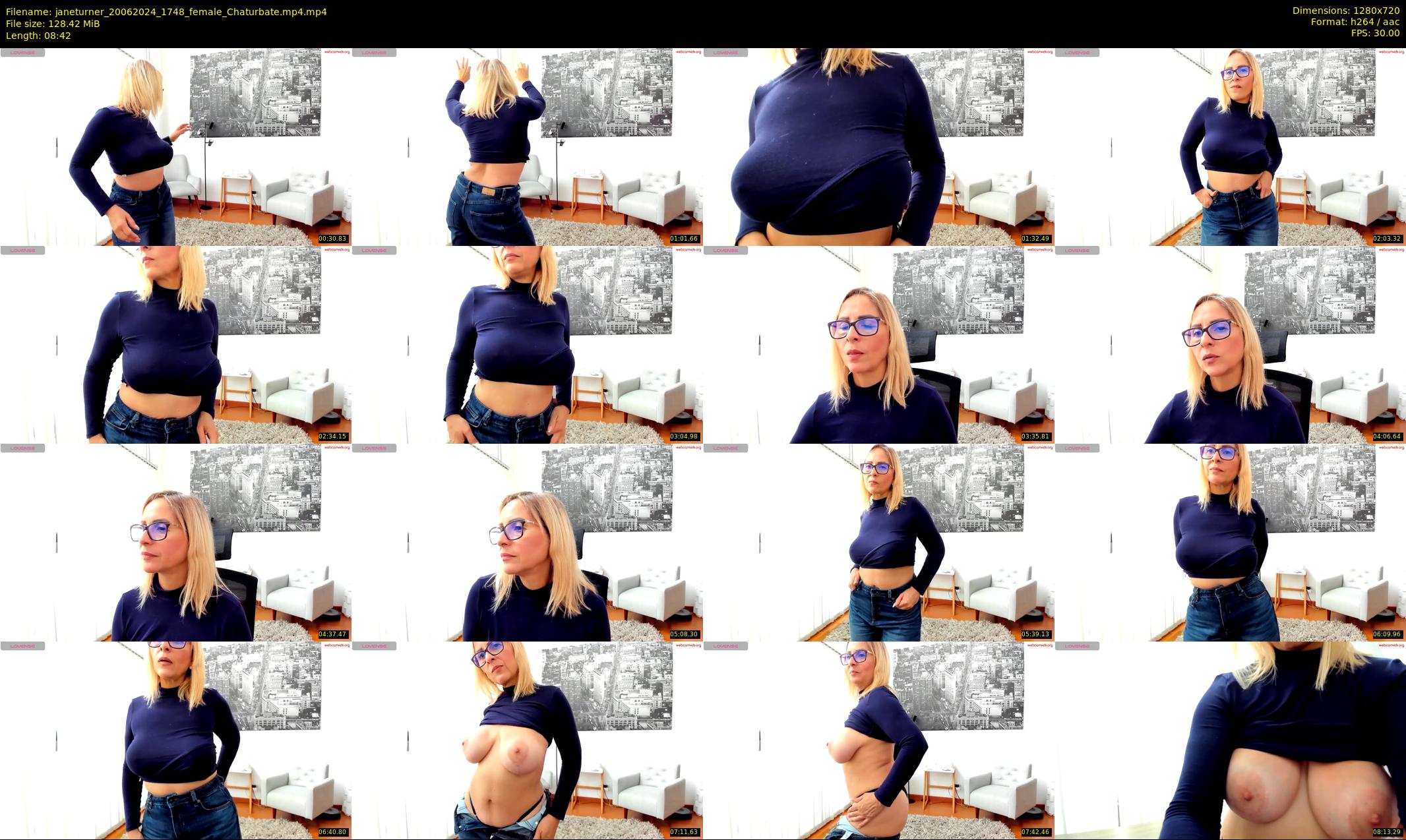 janeturner — 9 minute Chaturbate female cam show recording, 720p, Jun 20, 2024