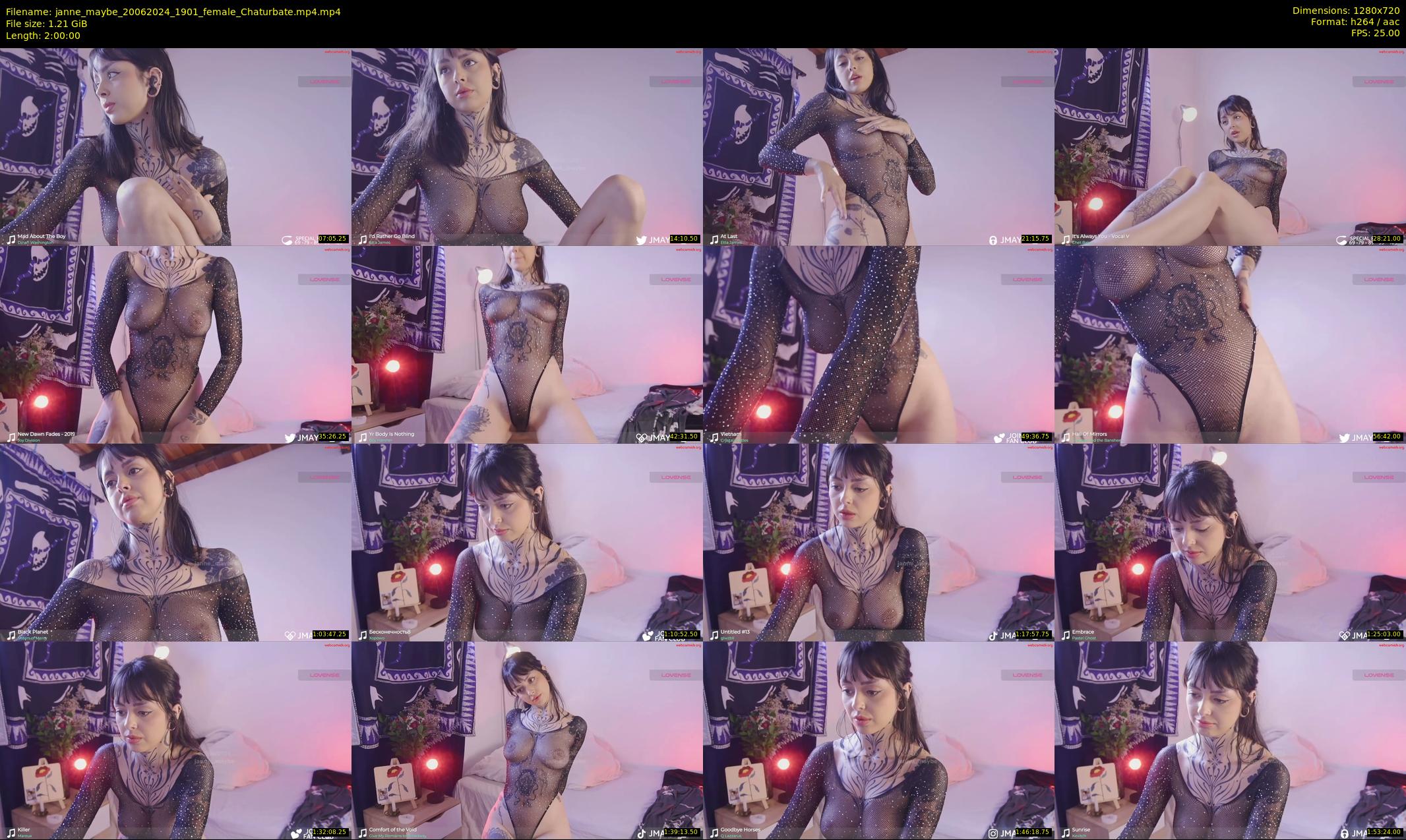 janne_maybe — 120 minute Chaturbate female cam show recording, 720p, Jun 20, 2024