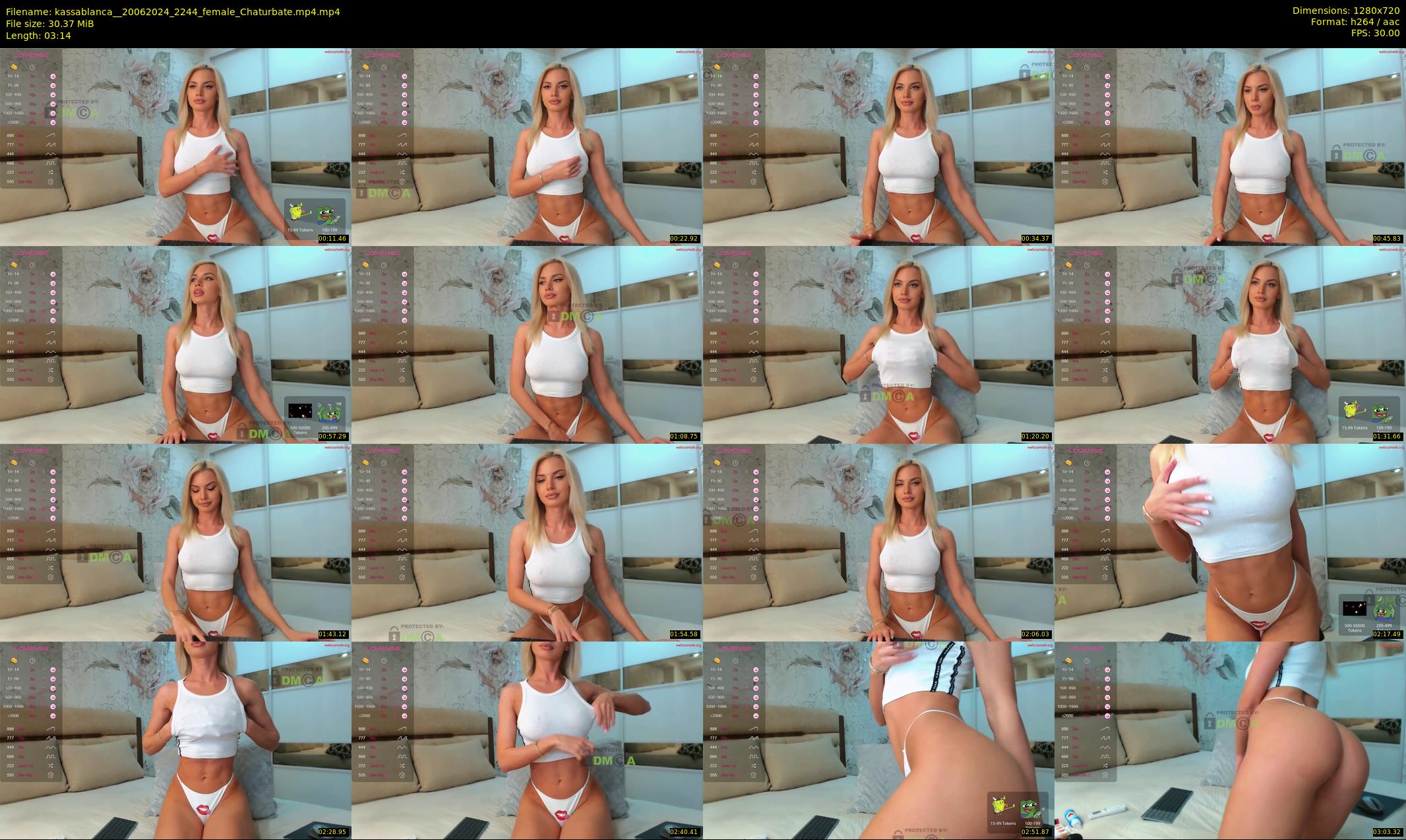 kassablanca_ — 4 minute Chaturbate female cam show recording, 720p, Jun 20, 2024