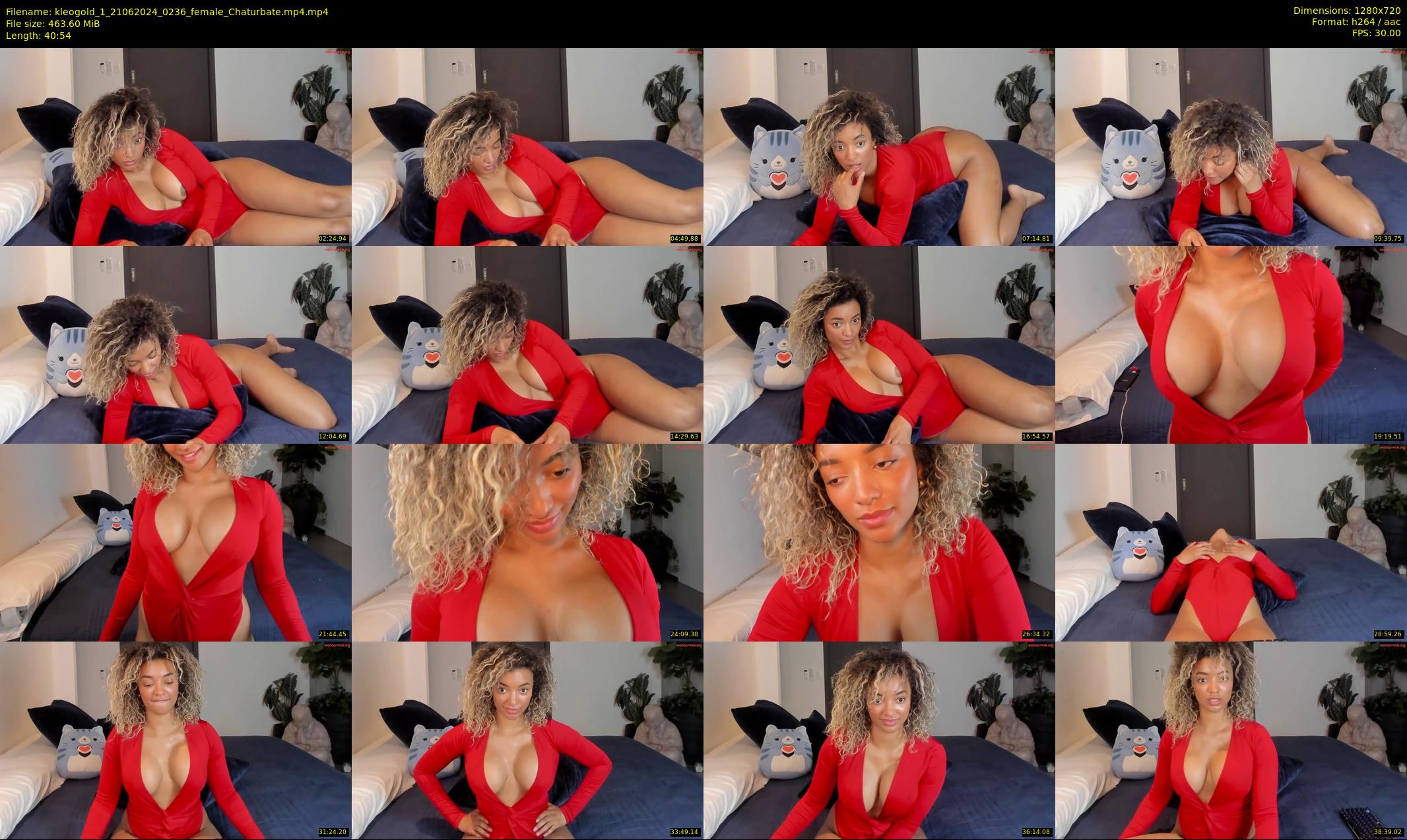 kleogold_1 — 41 minute Chaturbate female cam show recording, 720p, Jun 21, 2024