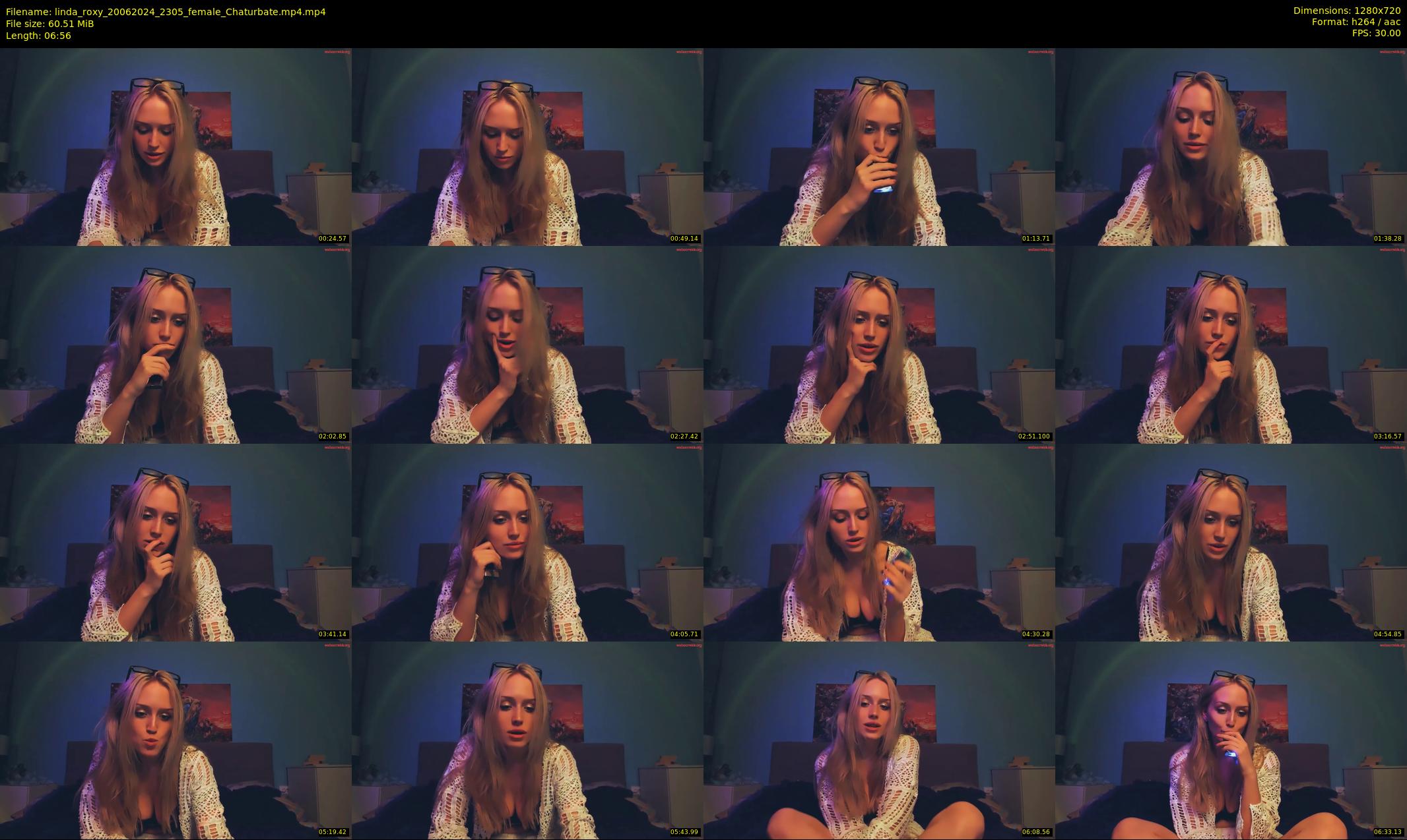 linda_roxy — 7 minute Chaturbate female cam show recording, 720p, Jun 20, 2024