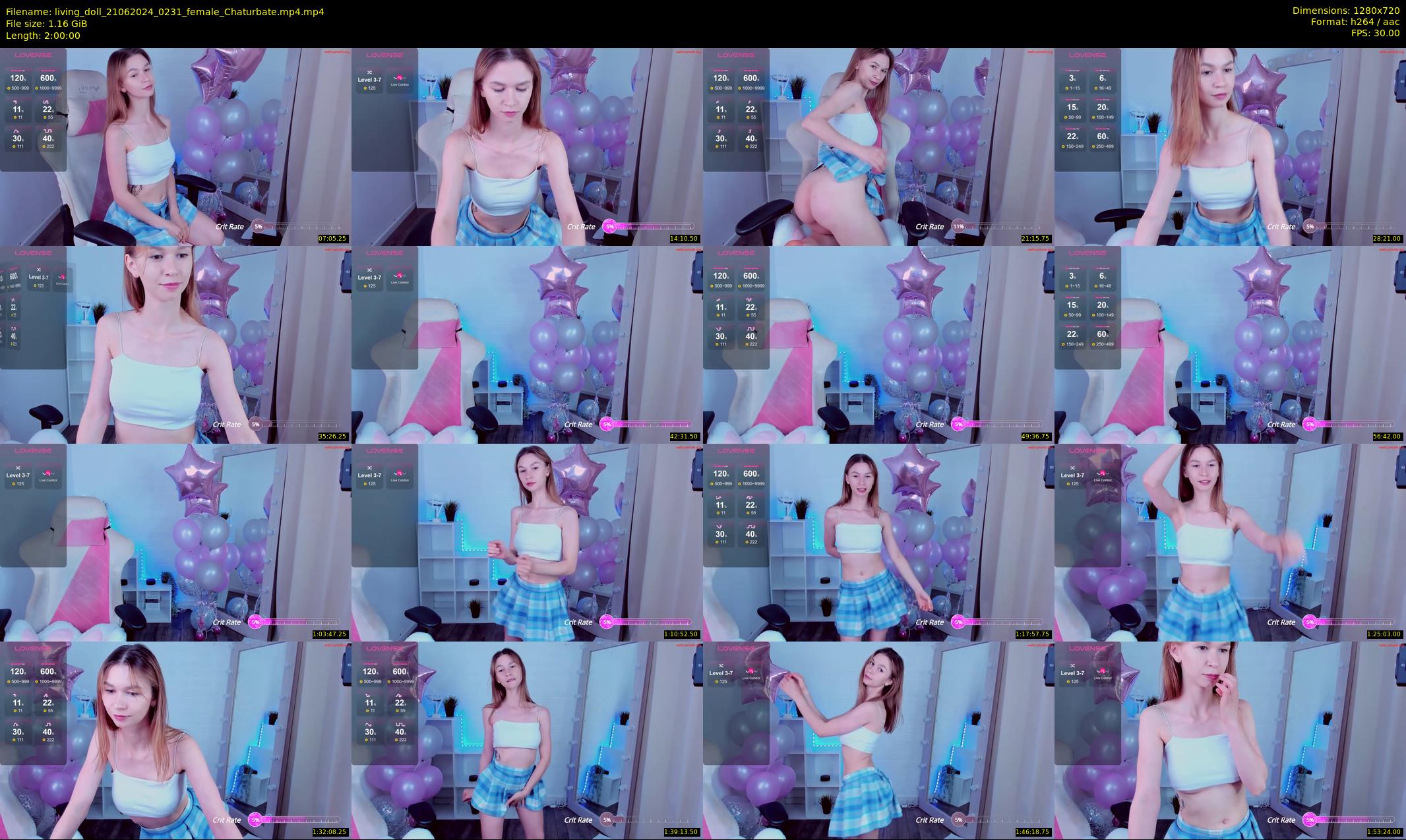 living_doll — 120 minute Chaturbate female cam show recording, 720p, Jun 21, 2024