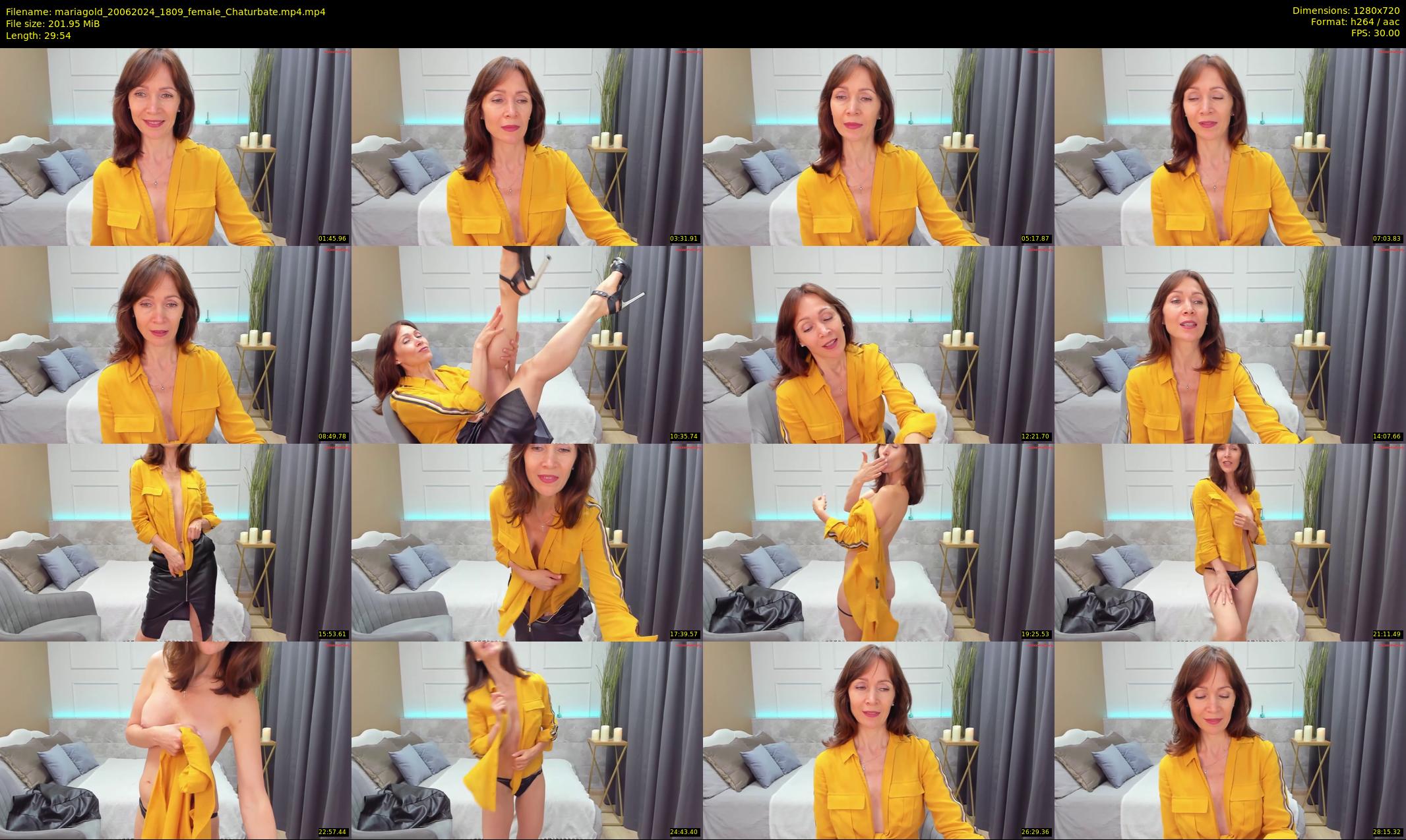 mariagold — 30 minute Chaturbate female cam show recording, 720p, Jun 20, 2024