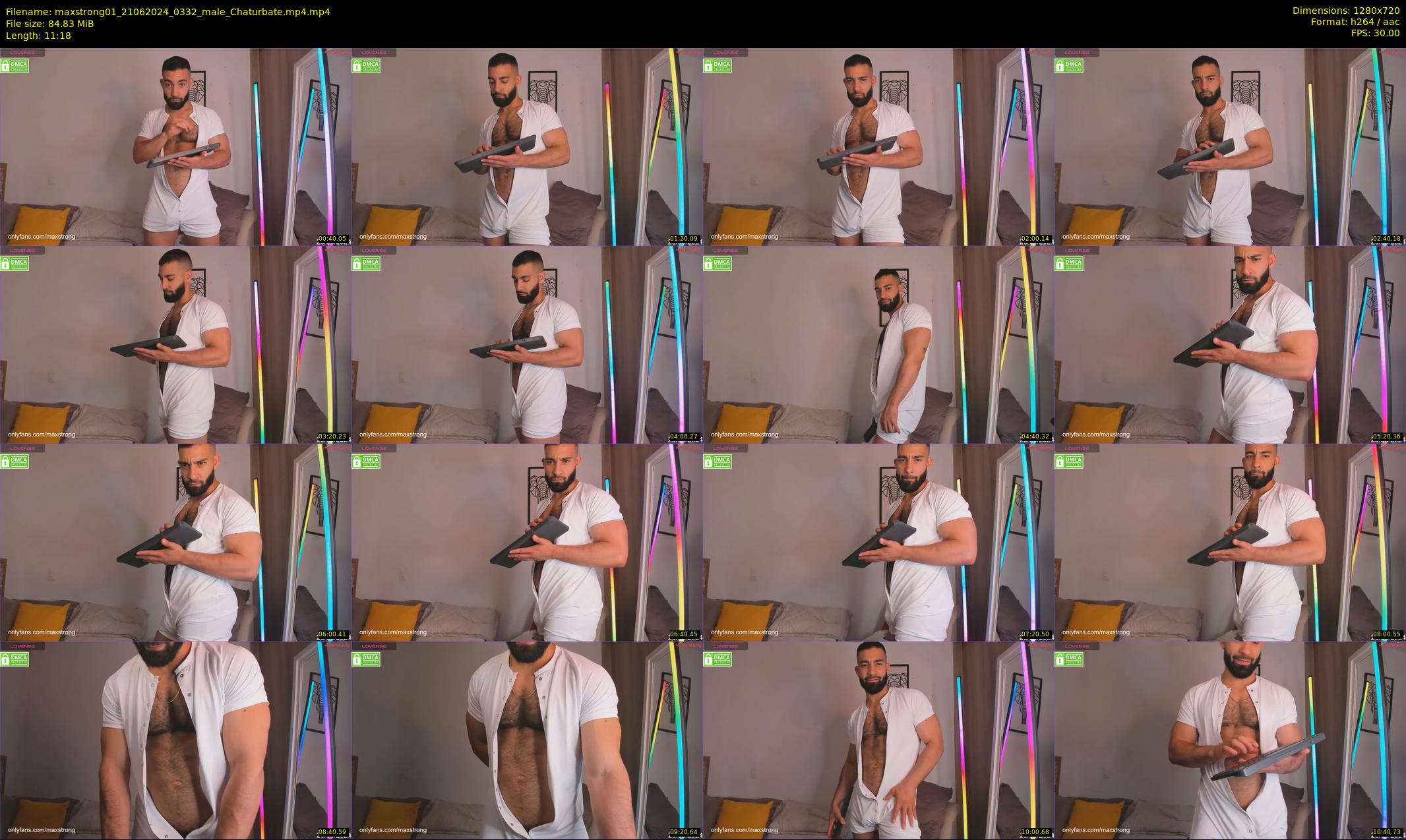 maxstrong01 — 12 minute Chaturbate male cam show recording, 720p, Jun 21, 2024