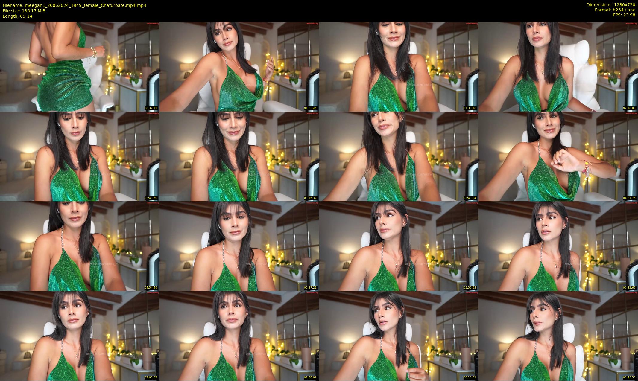 meegan1 — 10 minute Chaturbate female cam show recording, 720p, Jun 20, 2024