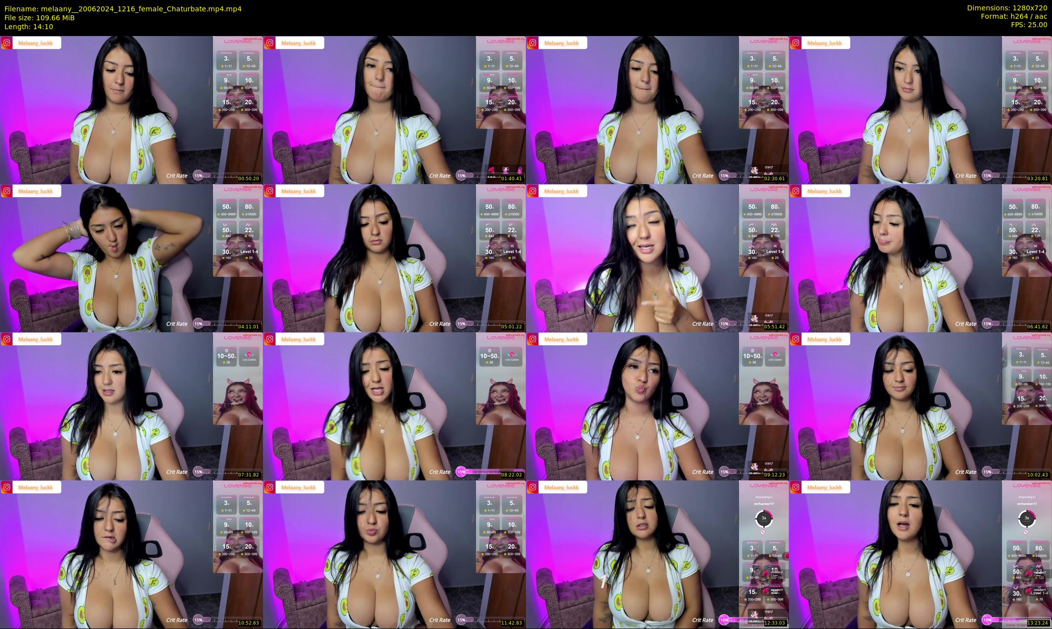 melaany_ — 15 minute Chaturbate female cam show recording, 720p, Jun 20, 2024