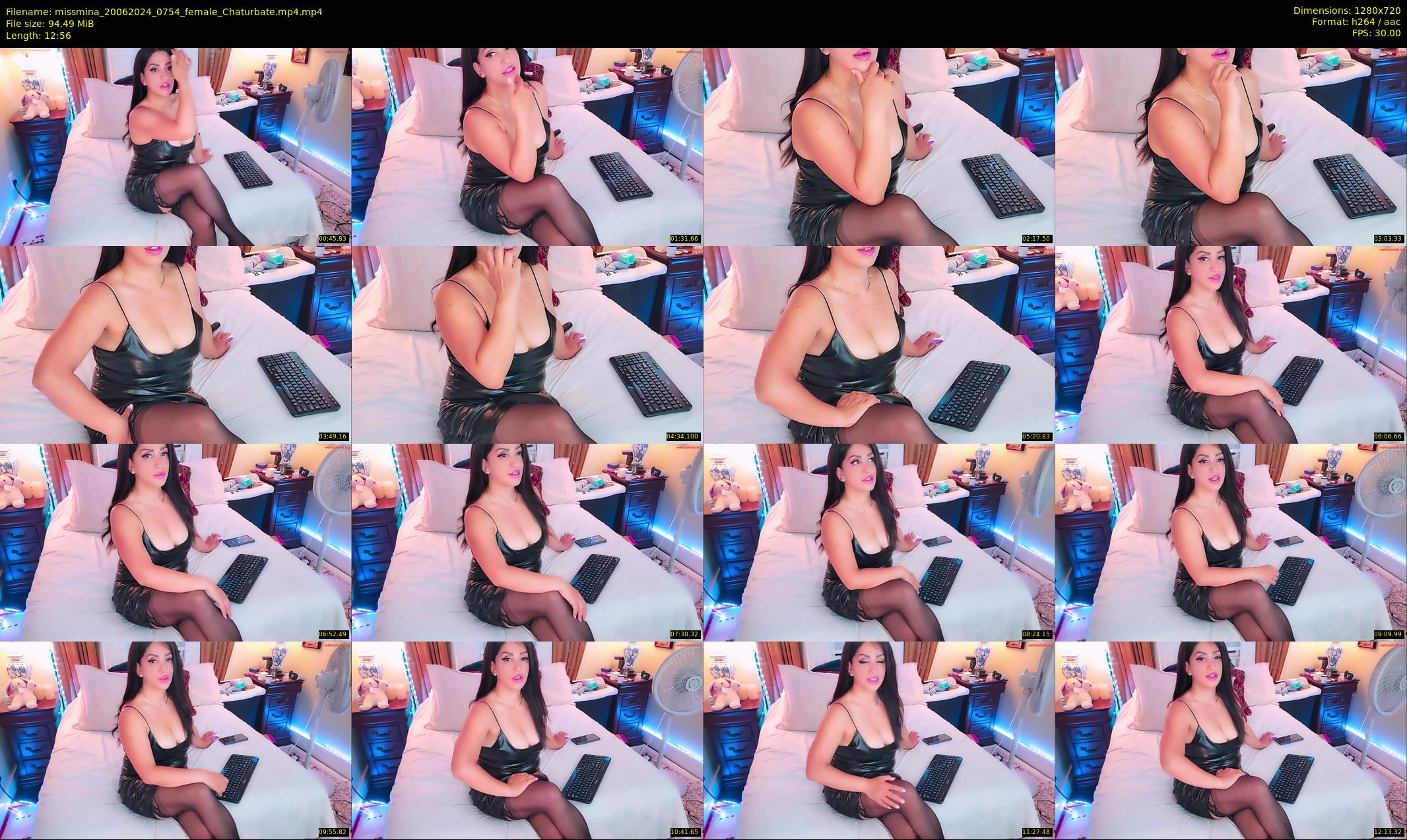 missmina — 13 minute Chaturbate female cam show recording, 720p, Jun 20, 2024