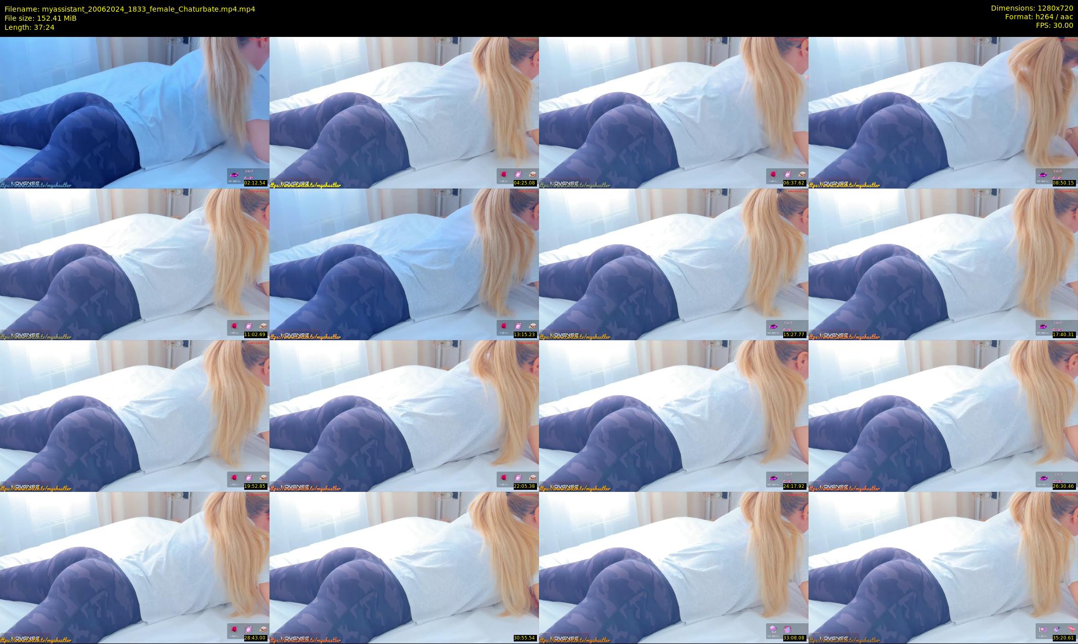 myassistant — 38 minute Chaturbate female cam show recording, 720p, Jun 20, 2024