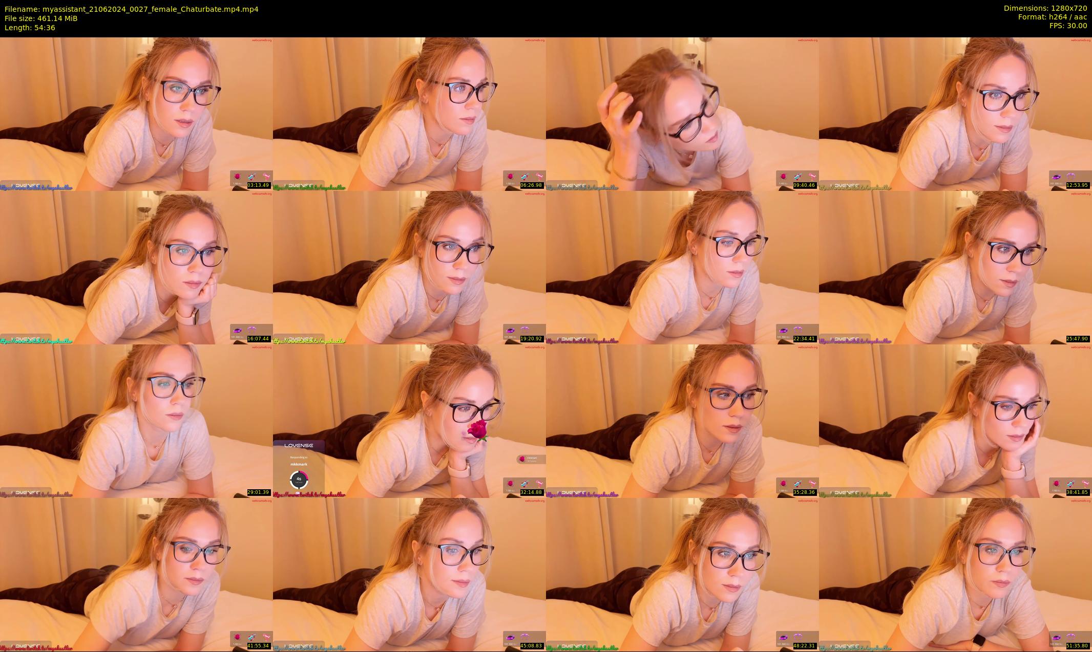myassistant — 55 minute Chaturbate female cam show recording, 720p, Jun 21, 2024