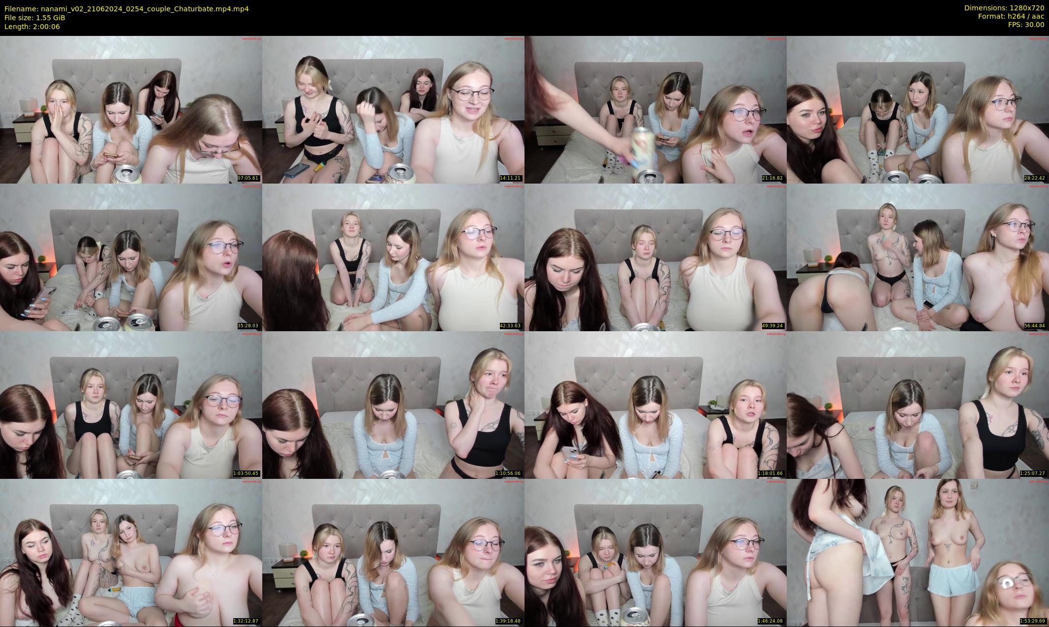nanami_v02 — 121 minute Chaturbate couple cam show recording, 720p, Jun 21, 2024