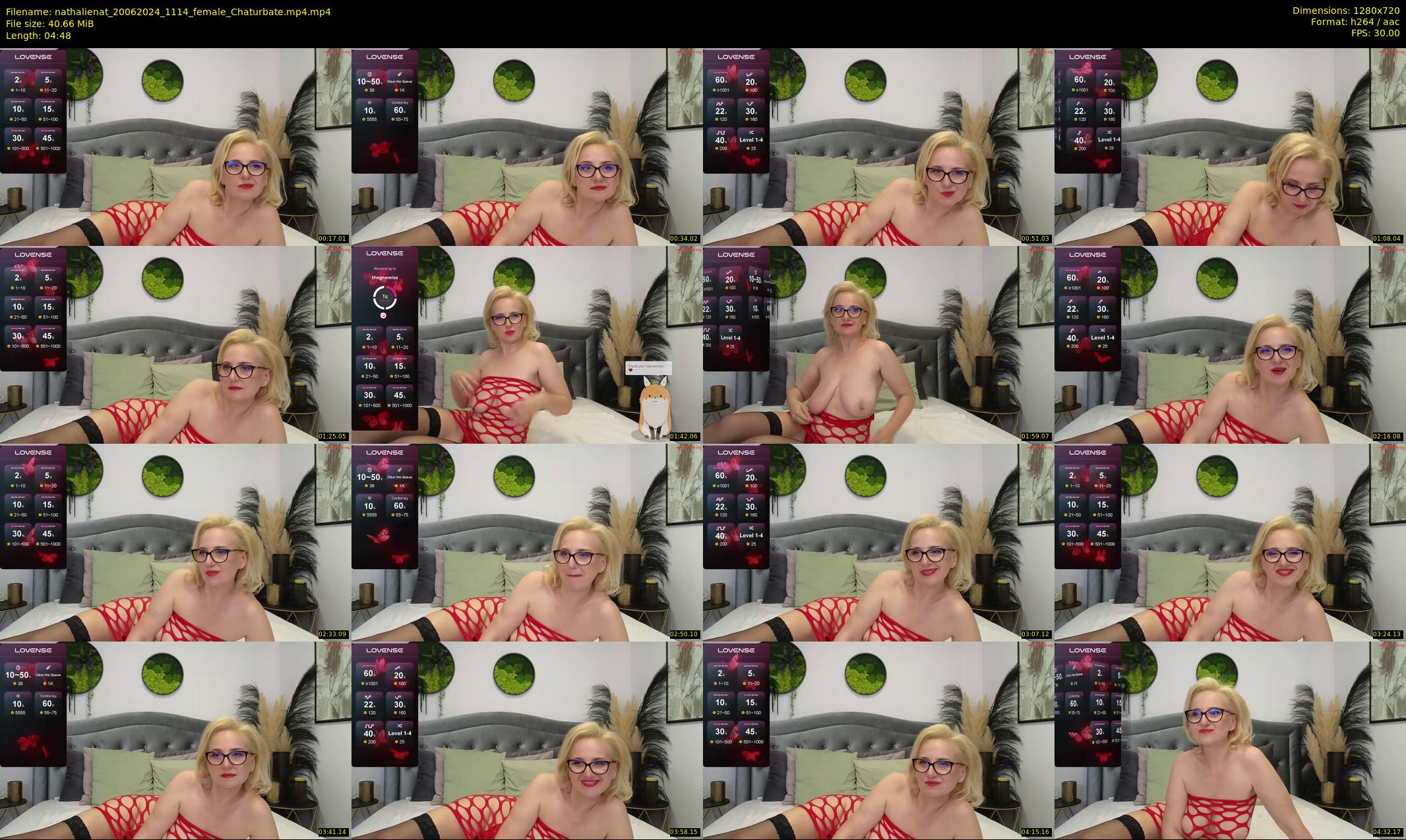 nathalienat — 5 minute Chaturbate female cam show recording, 720p, Jun 20, 2024